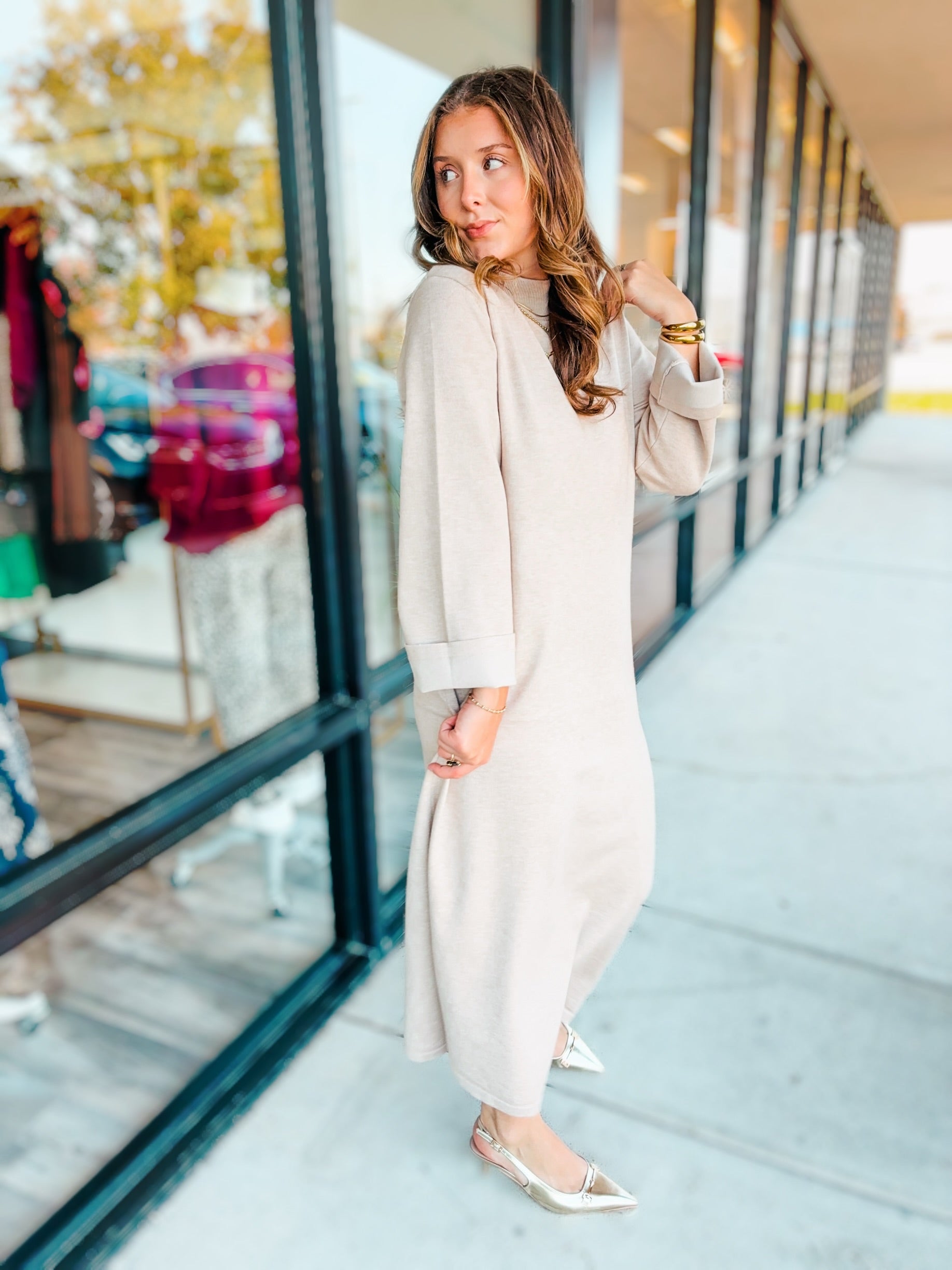 HAVEN SWEATER DRESS