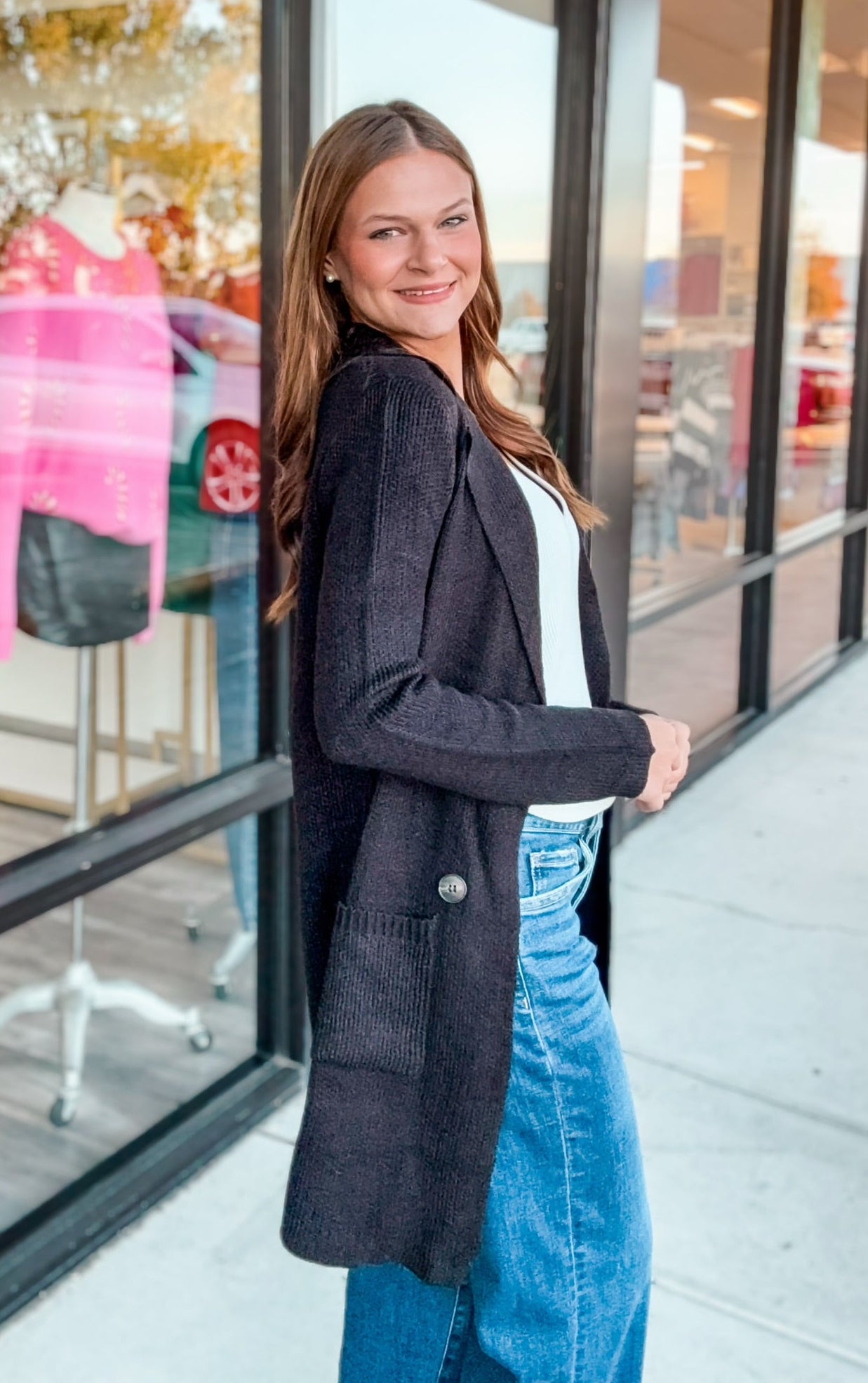 CLASSIC LONG CARDIGAN