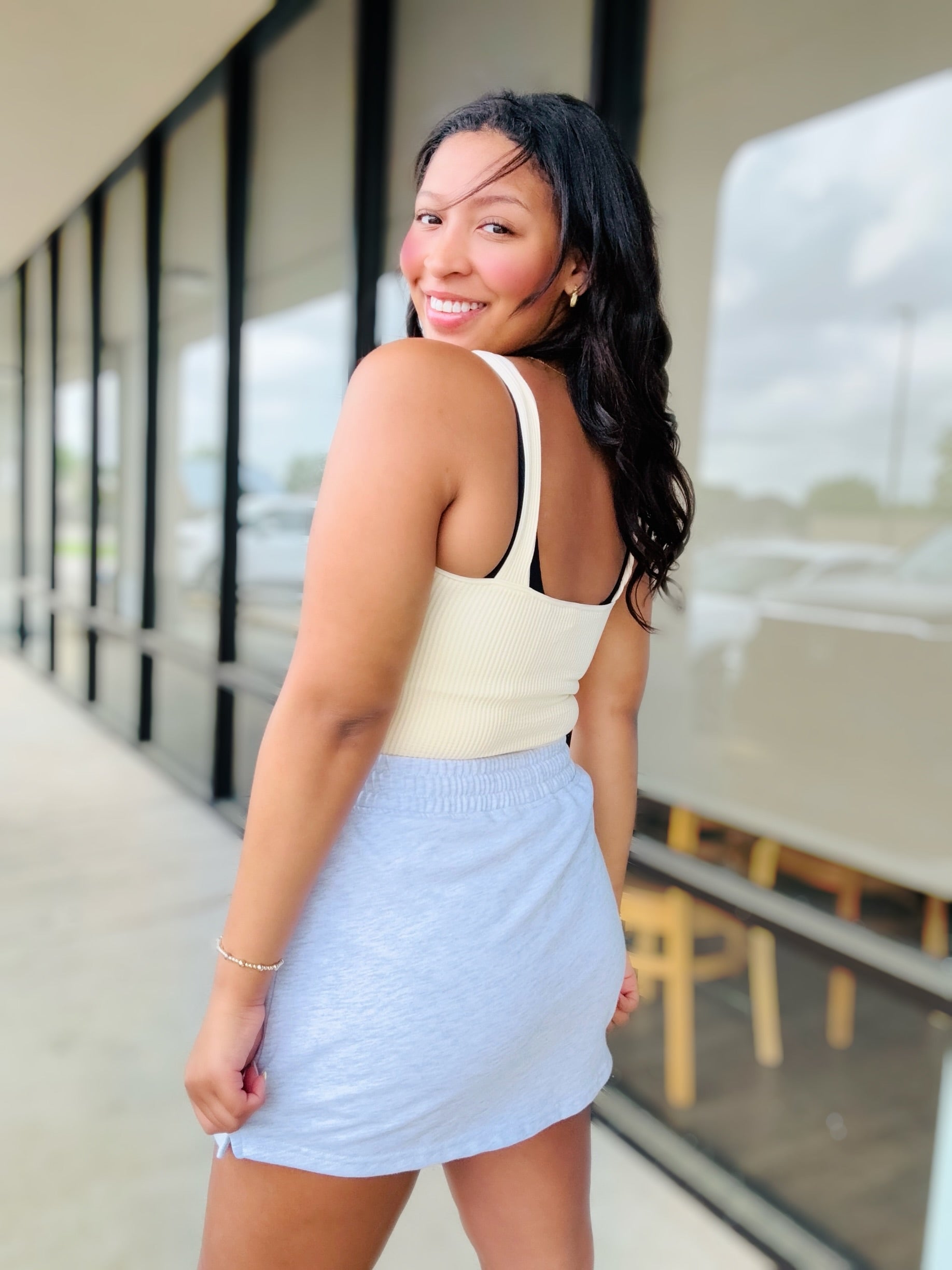 FRENCH TERRY SKORT