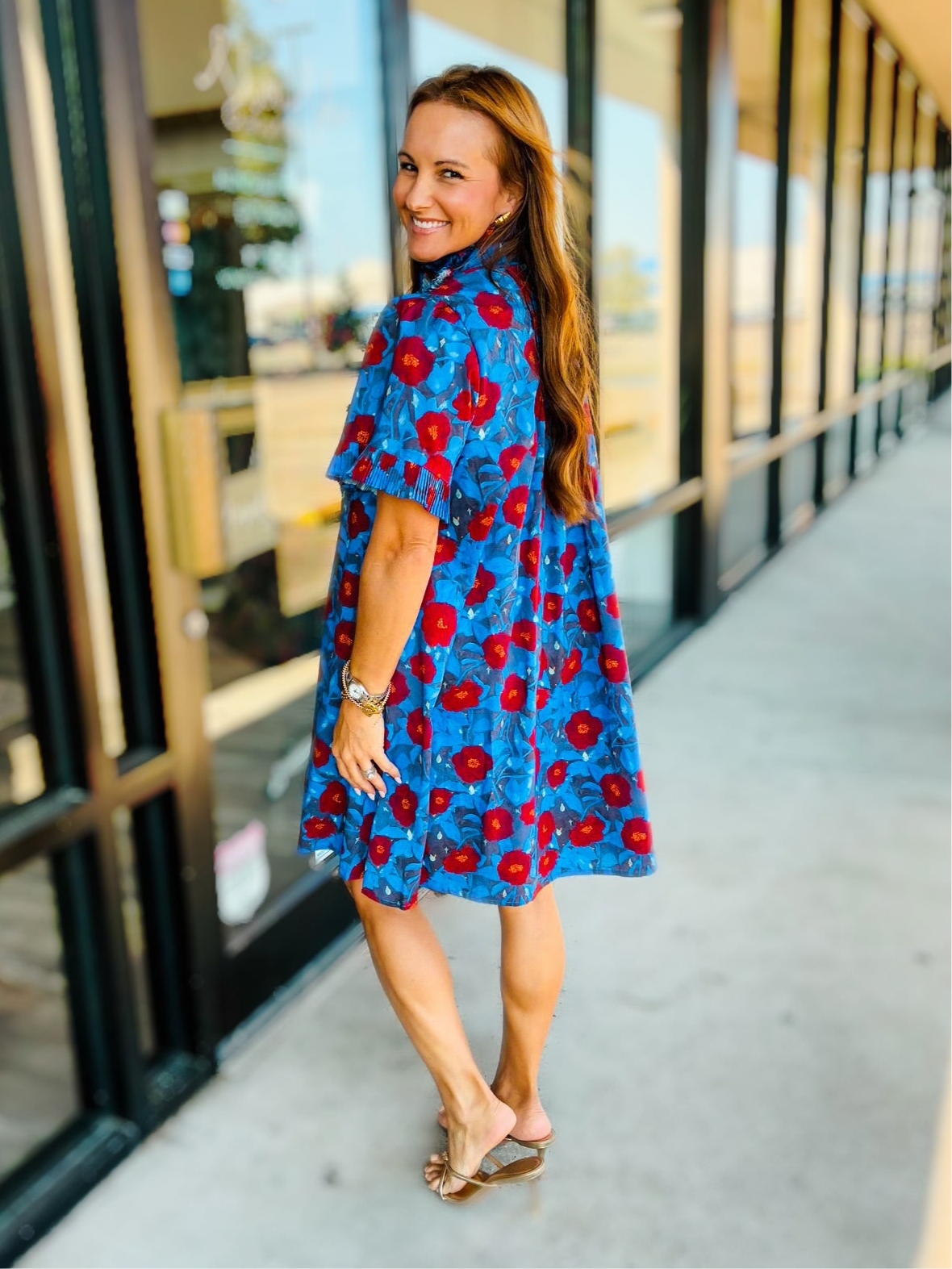 ROYAL RUFFLE DRESS