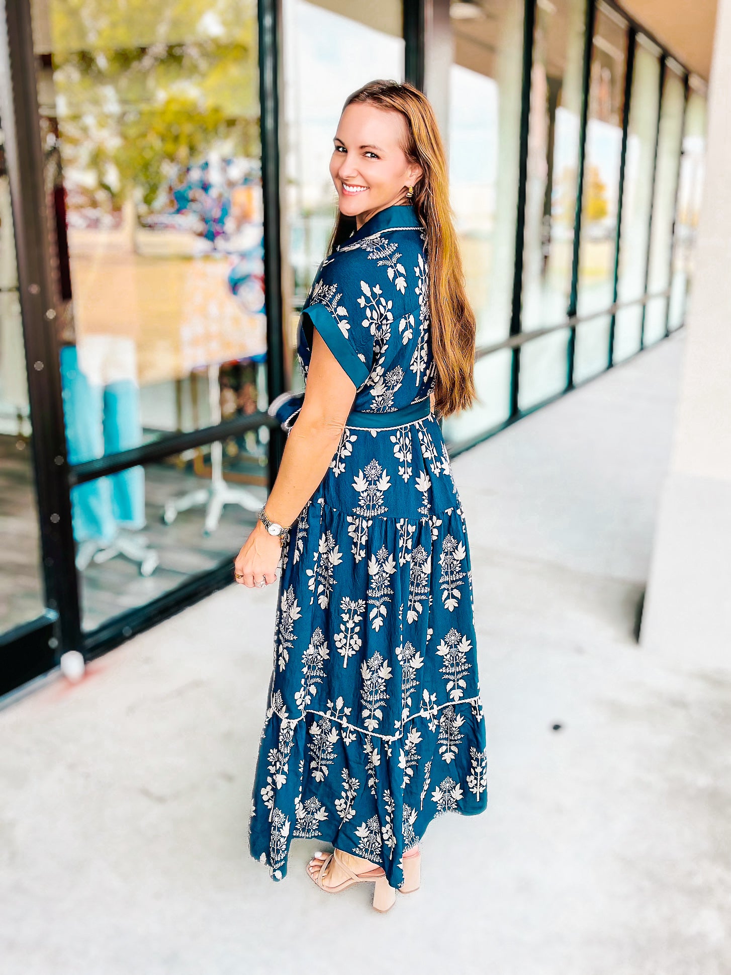 MOONLIT FLORA DRESS