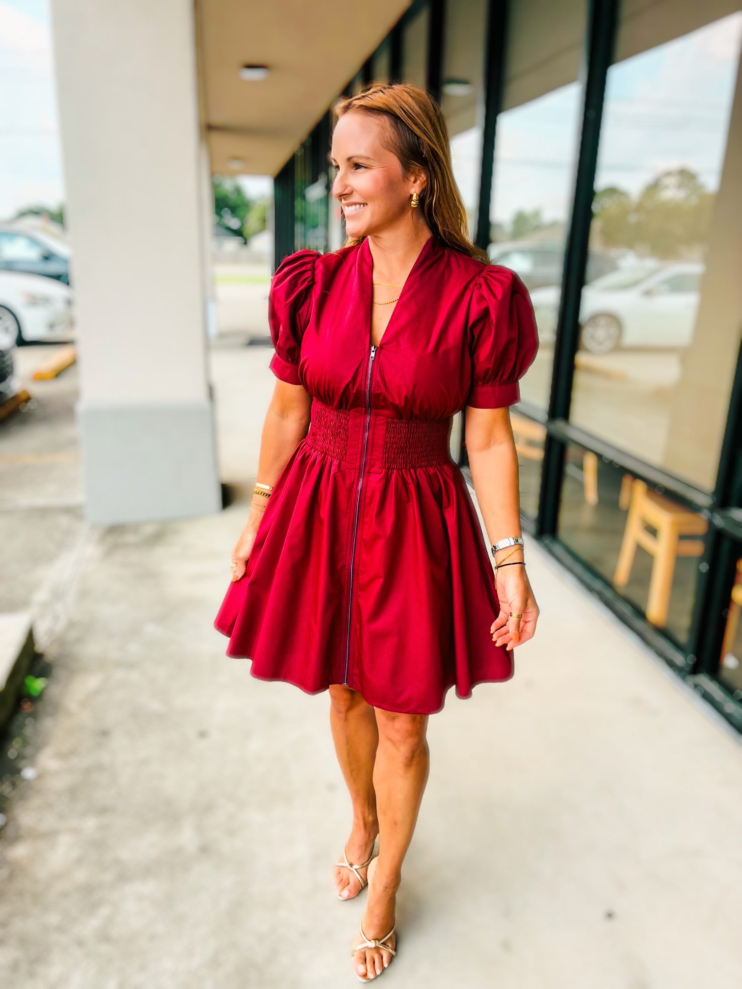 CRIMSON HOUR DRESS