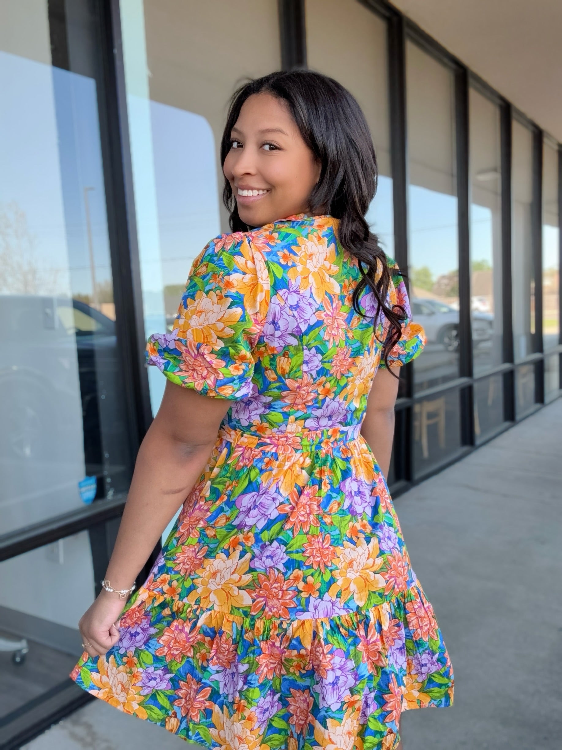 GOLDEN BLOOM DRESS