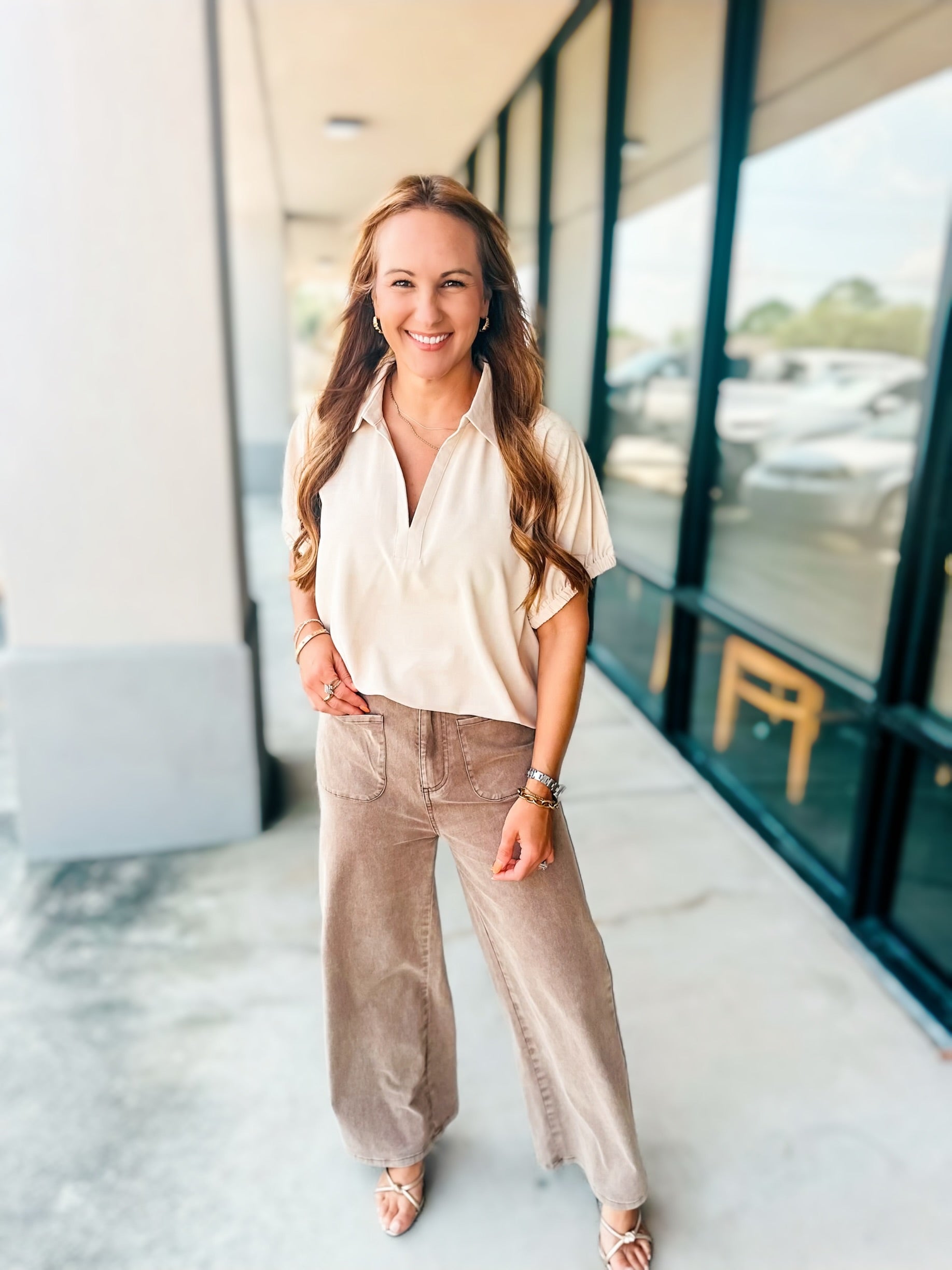 OLIVE YOU FOREVER TOP