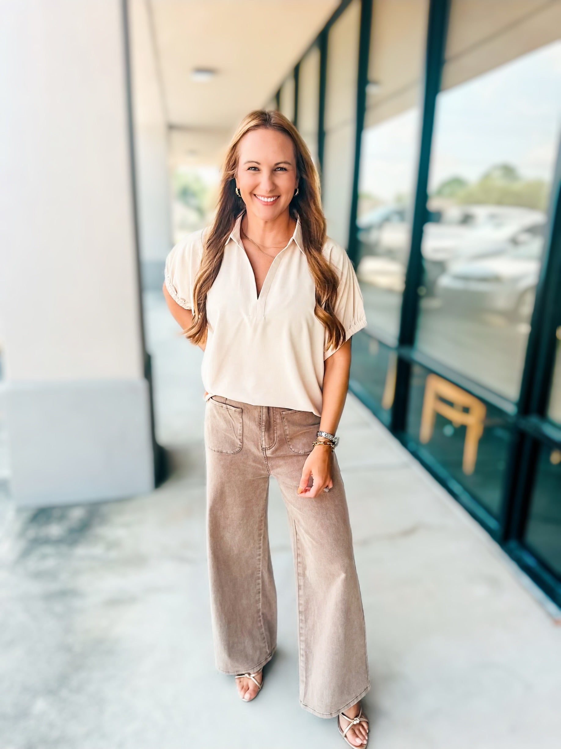 OLIVE YOU FOREVER TOP