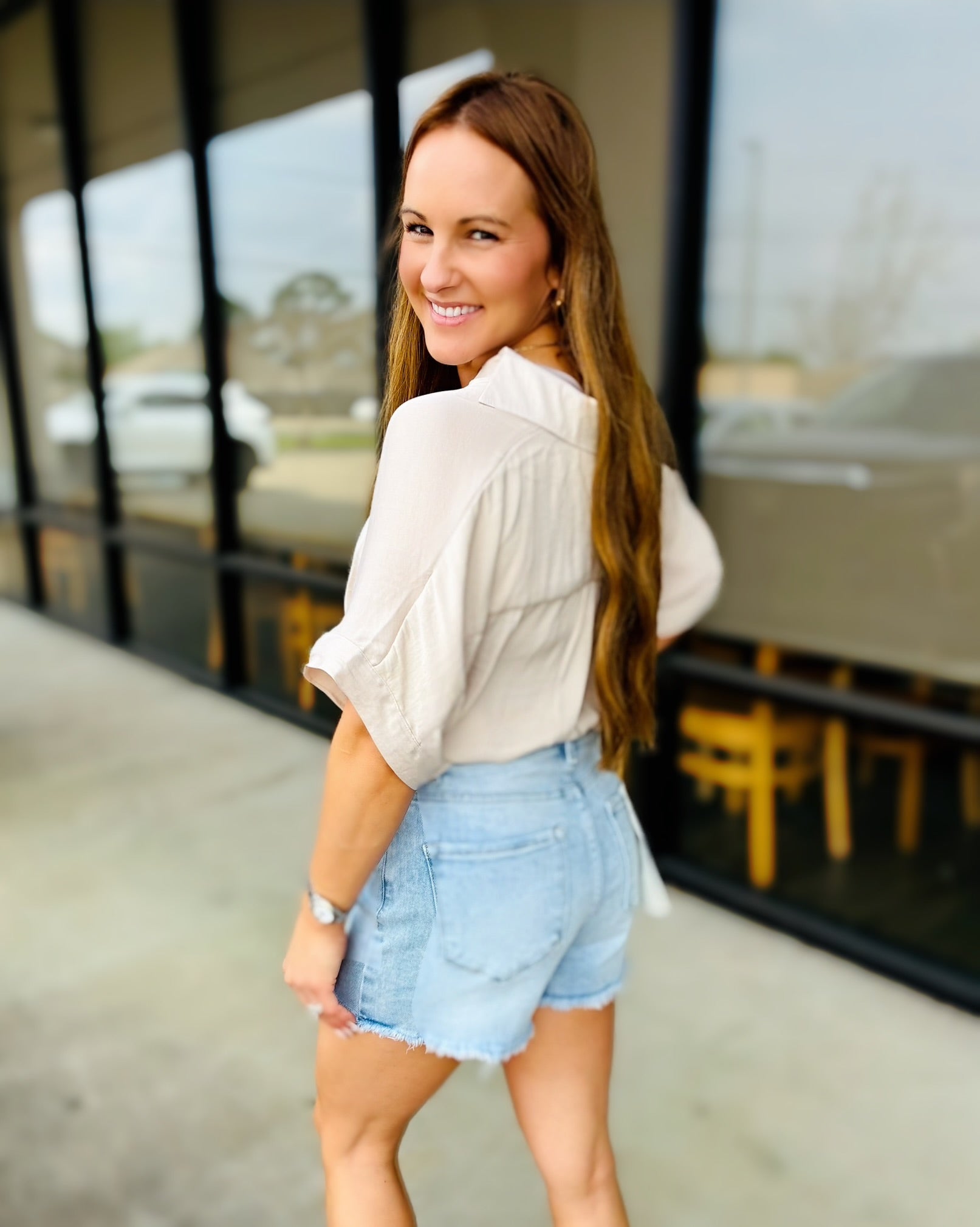 TC DENIM SHORTS