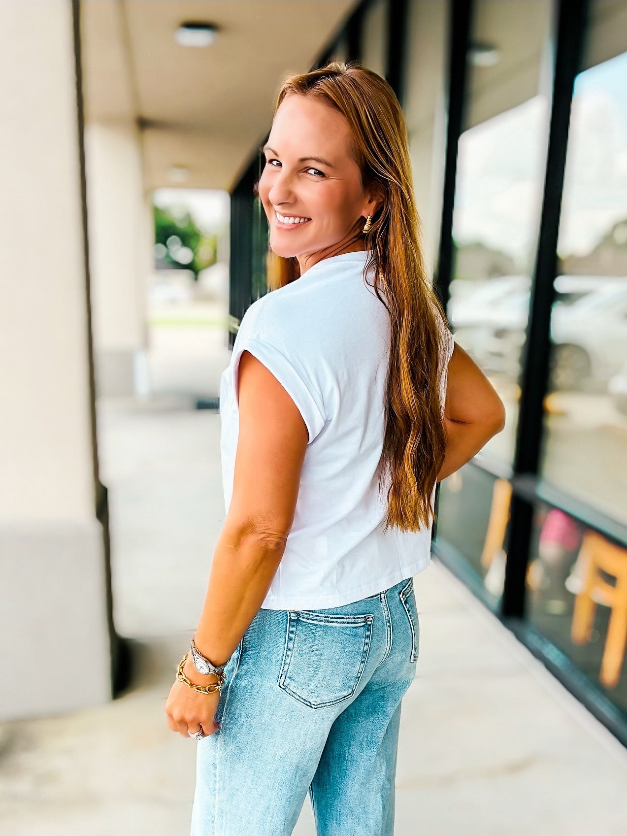 GAME DAY GLITZ TOP