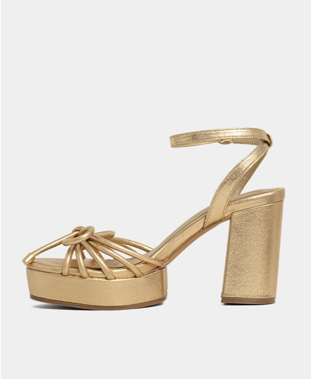 EDITH GOLD HEEL