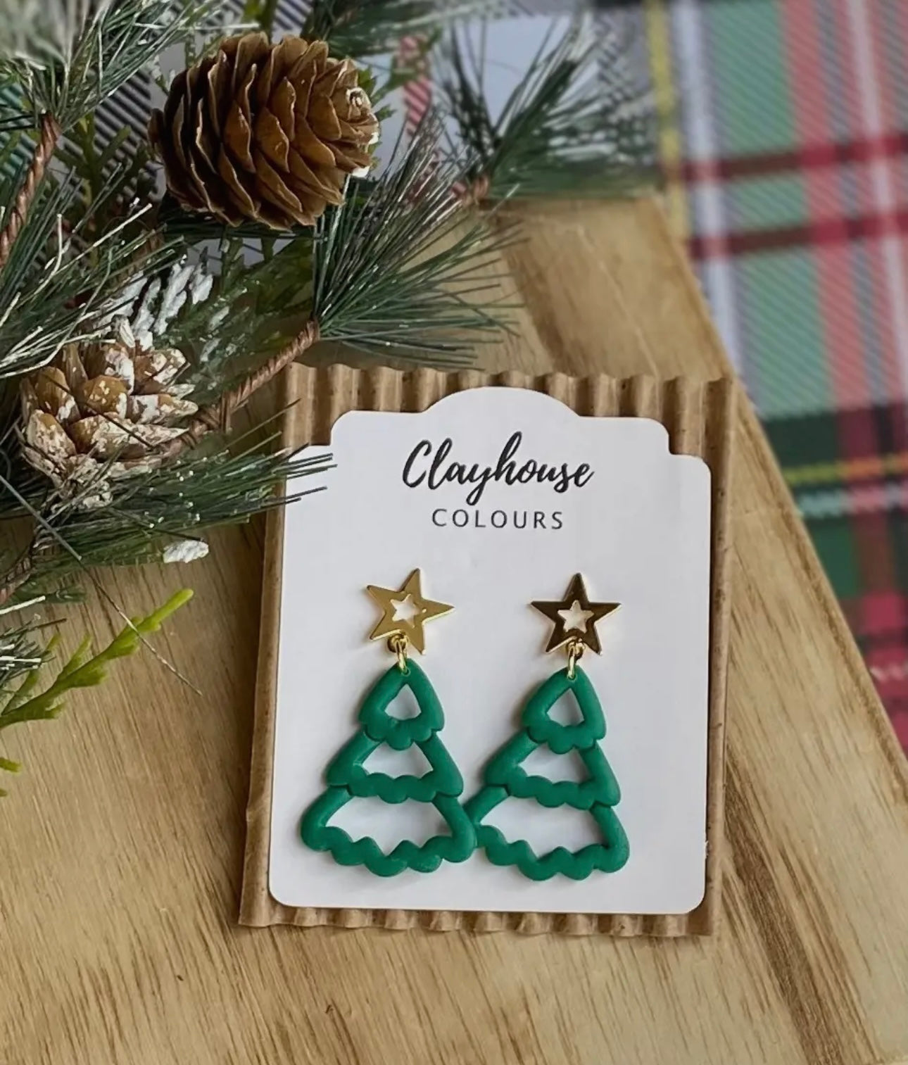 HOLIDAY CLAY EARRINGS