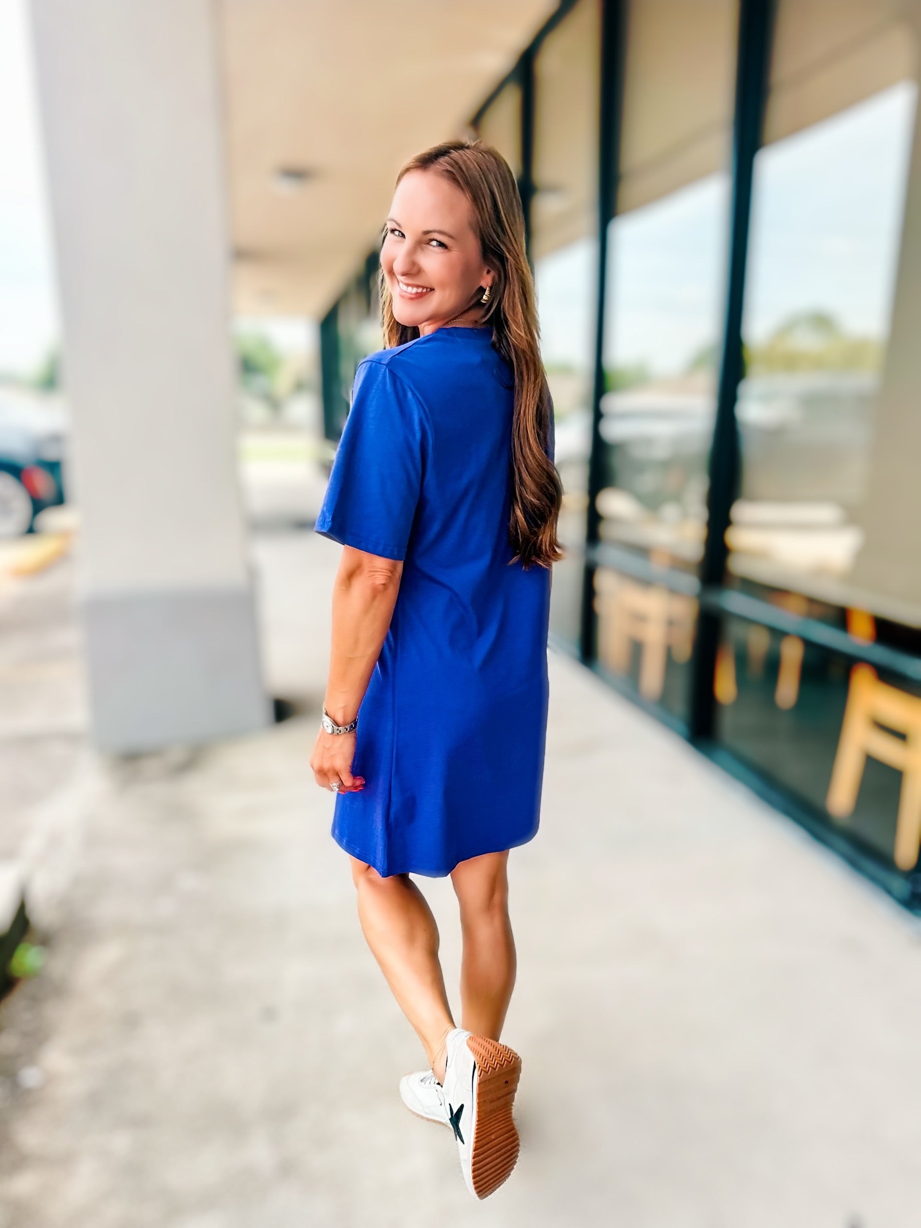SEQUIN TIGER T-SHIRT DRESS