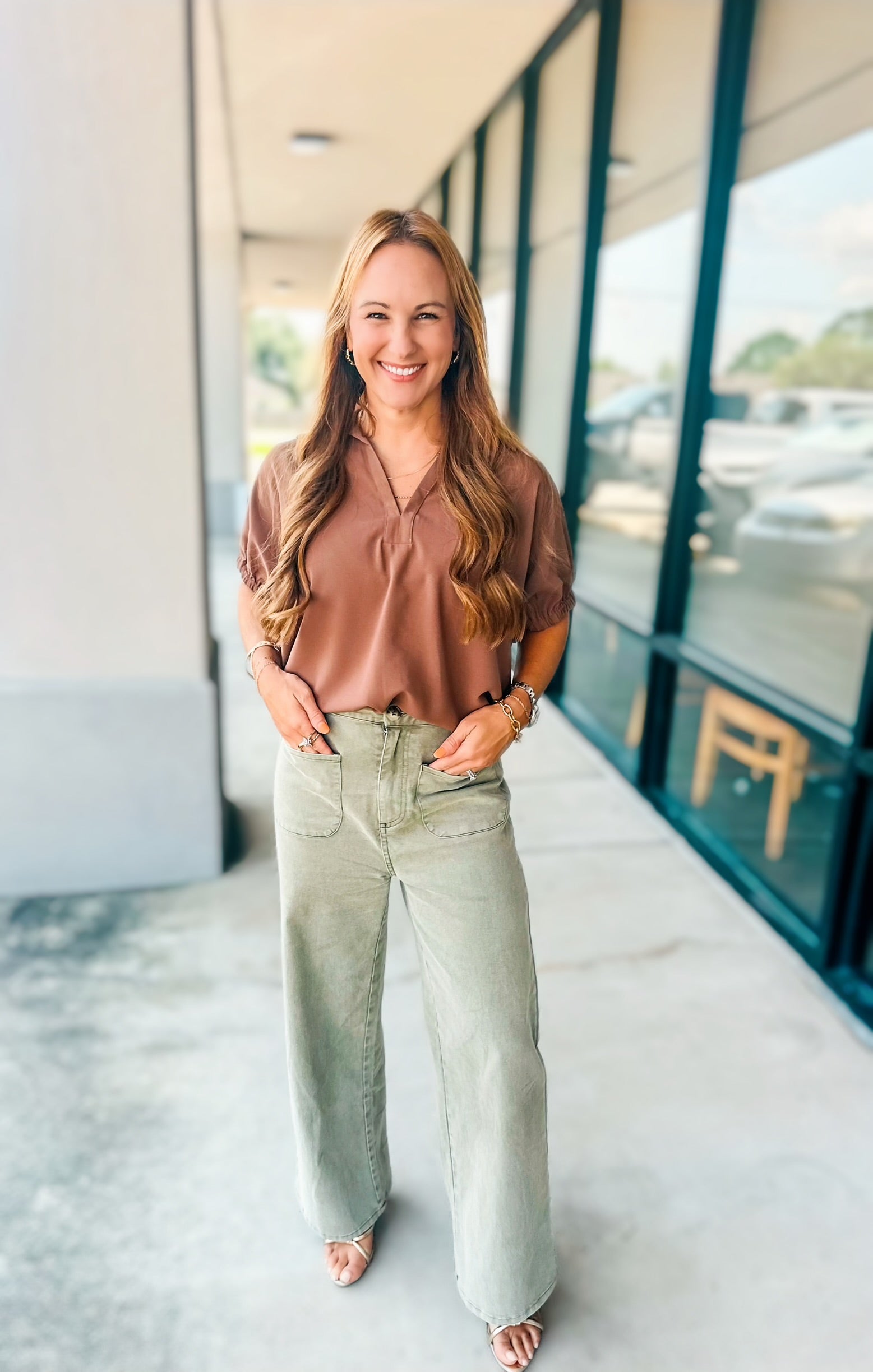 OLIVE YOU FOREVER TOP