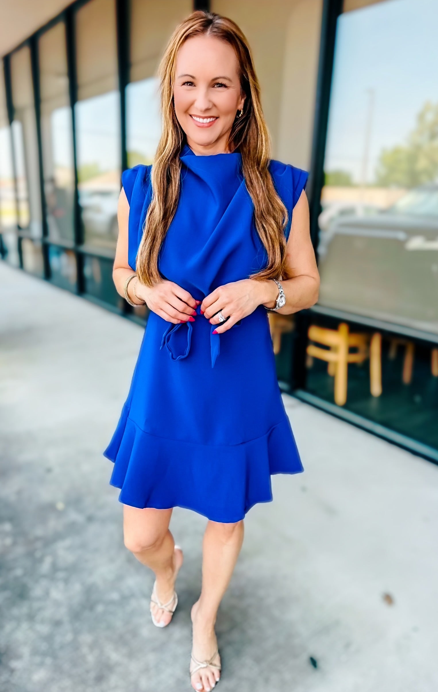 SAPHIRE CHARM DRESS