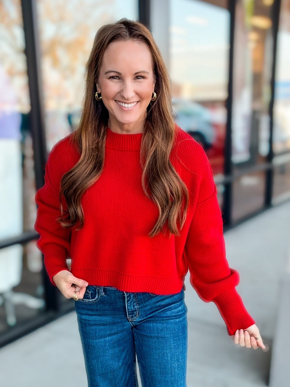 GIVE IT A TRY SWEATER