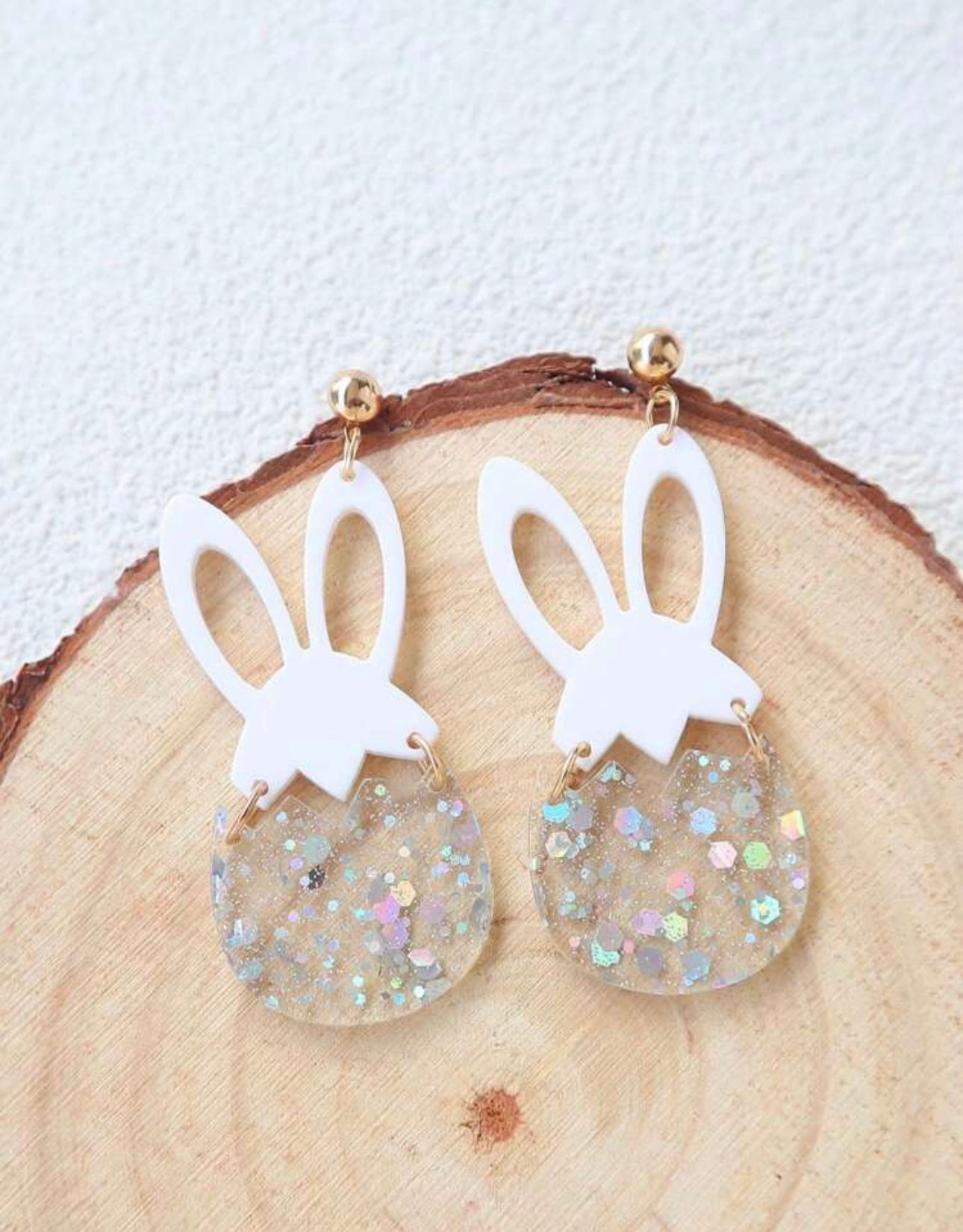 BUNNY & EGG EARRINGS