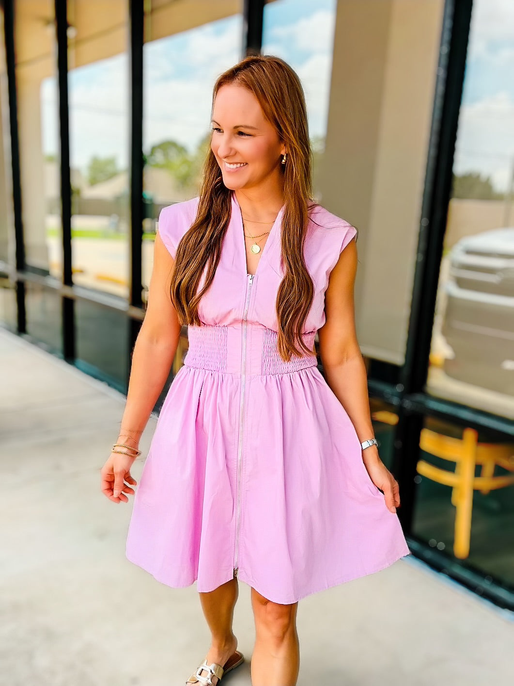 PINKISH DRESS