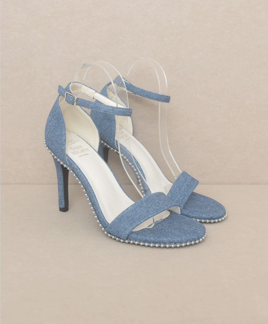 DUBLIN DENIM HEEL