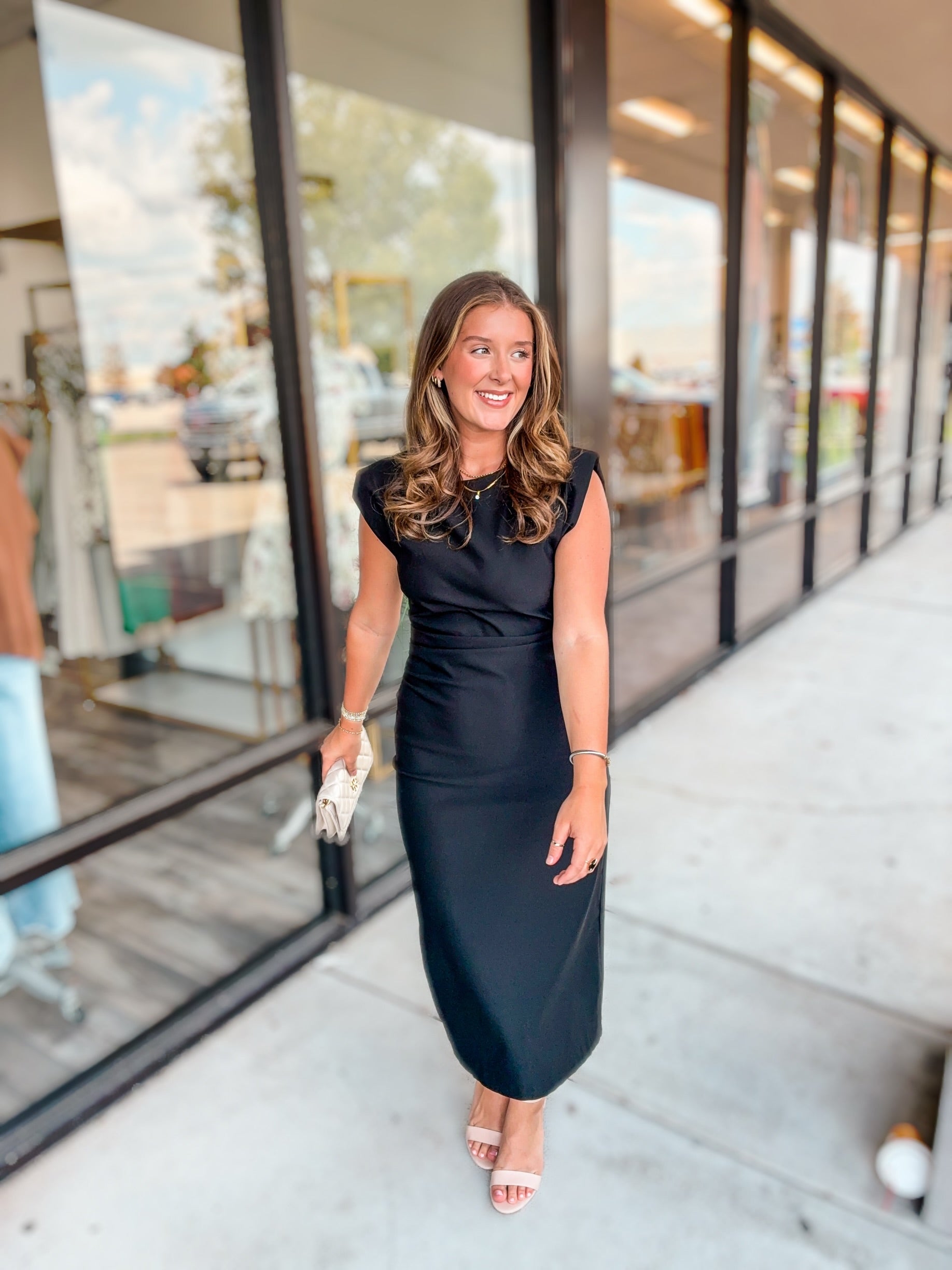 CRIMSON ALLURE DRESS