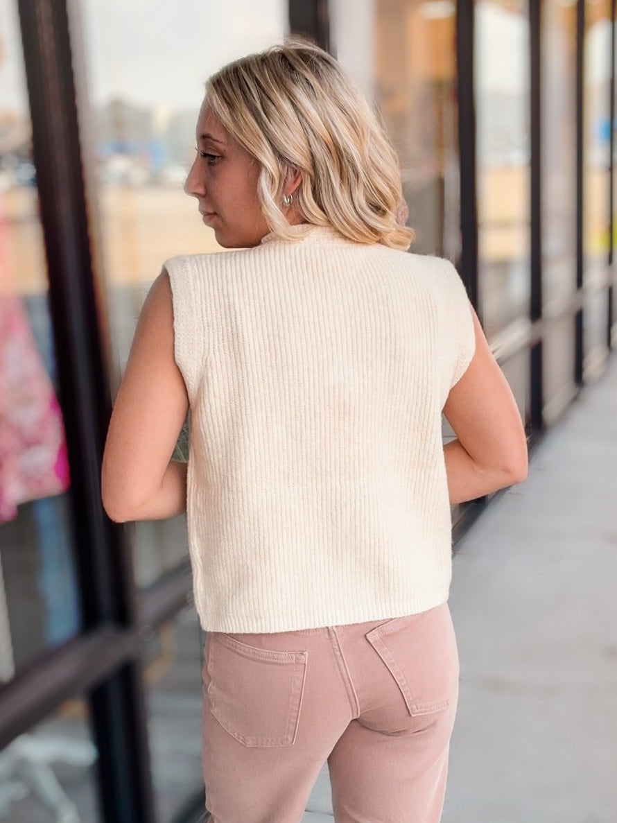 EASY UPGRADE SWEATER TANK
