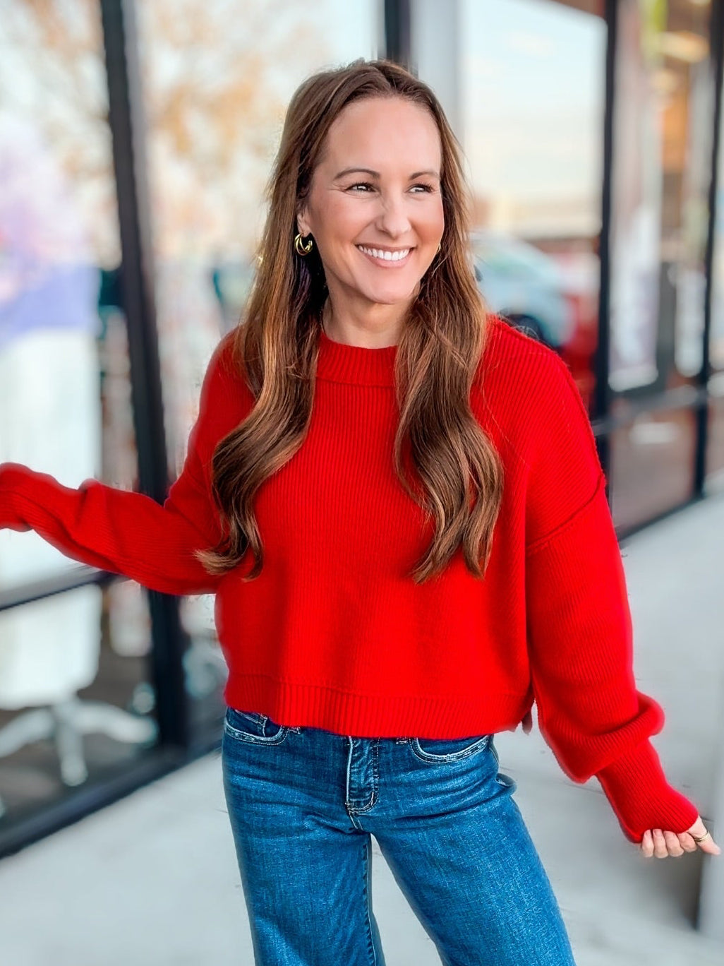 GIVE IT A TRY SWEATER