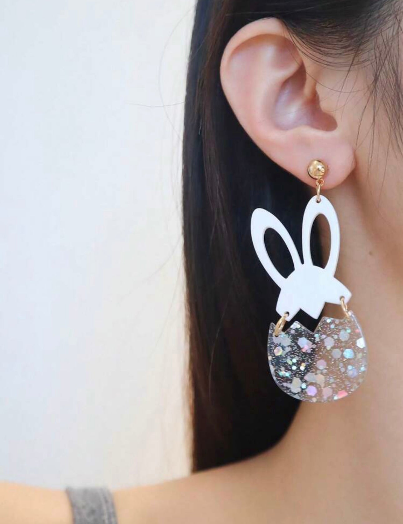 BUNNY & EGG EARRINGS