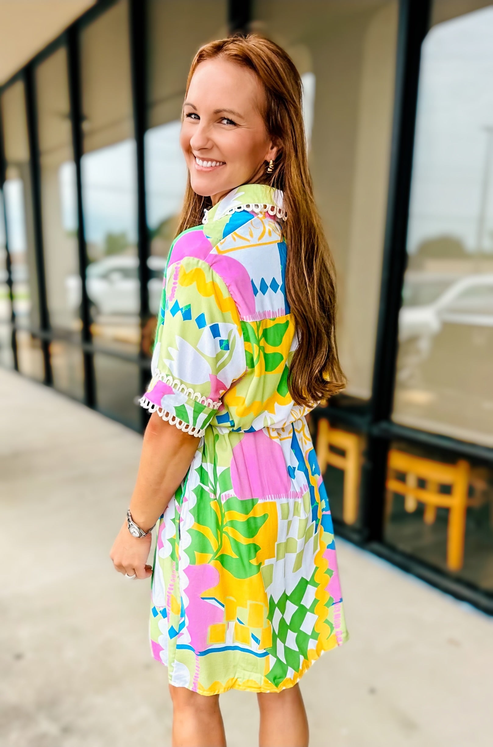 PLAYFUL ROPE BELT DRESS