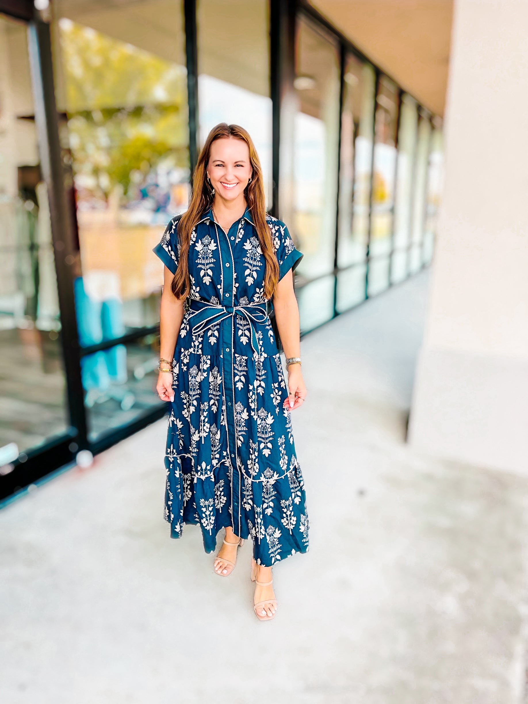 MOONLIT FLORA DRESS