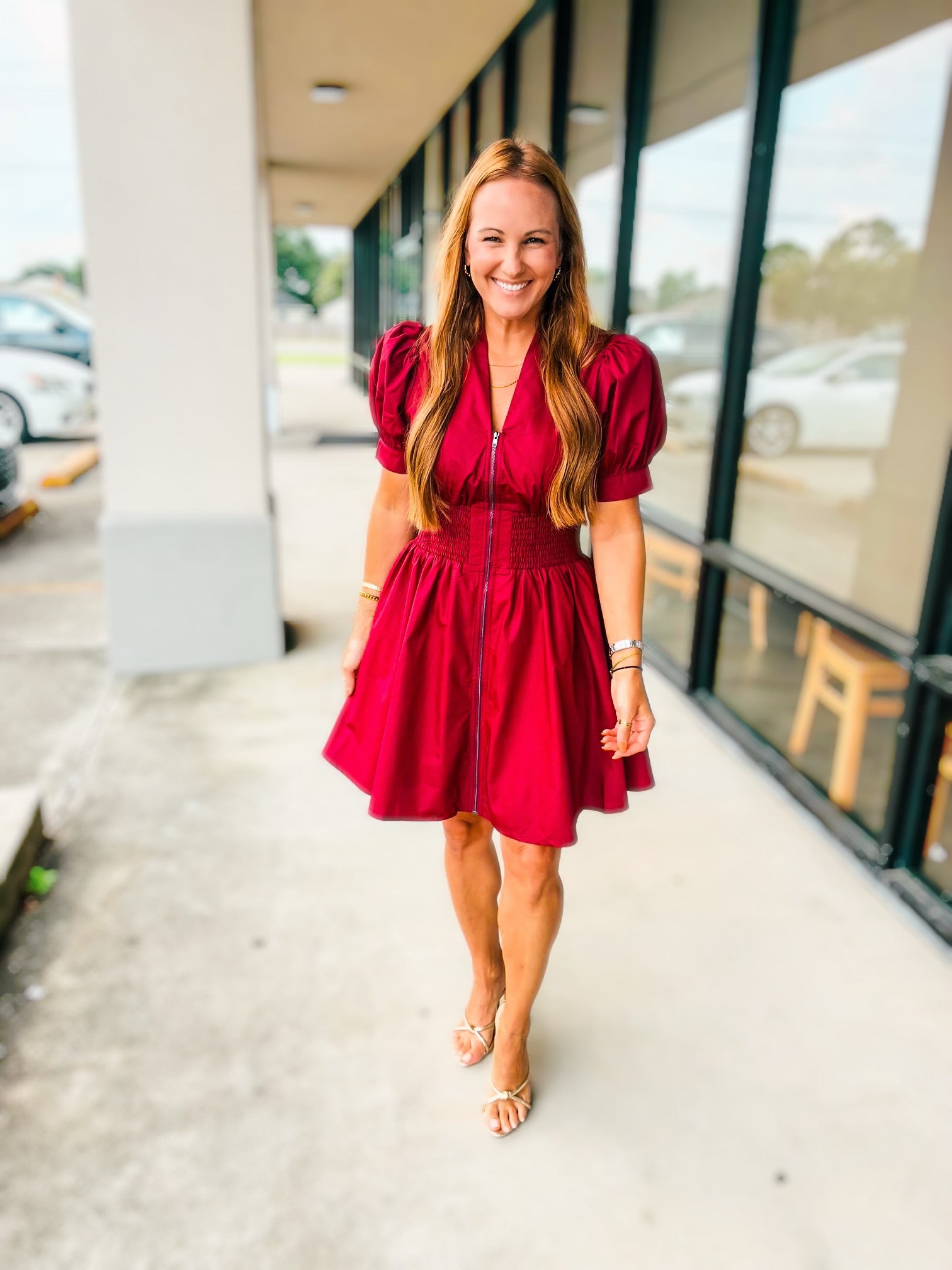 CRIMSON HOUR DRESS