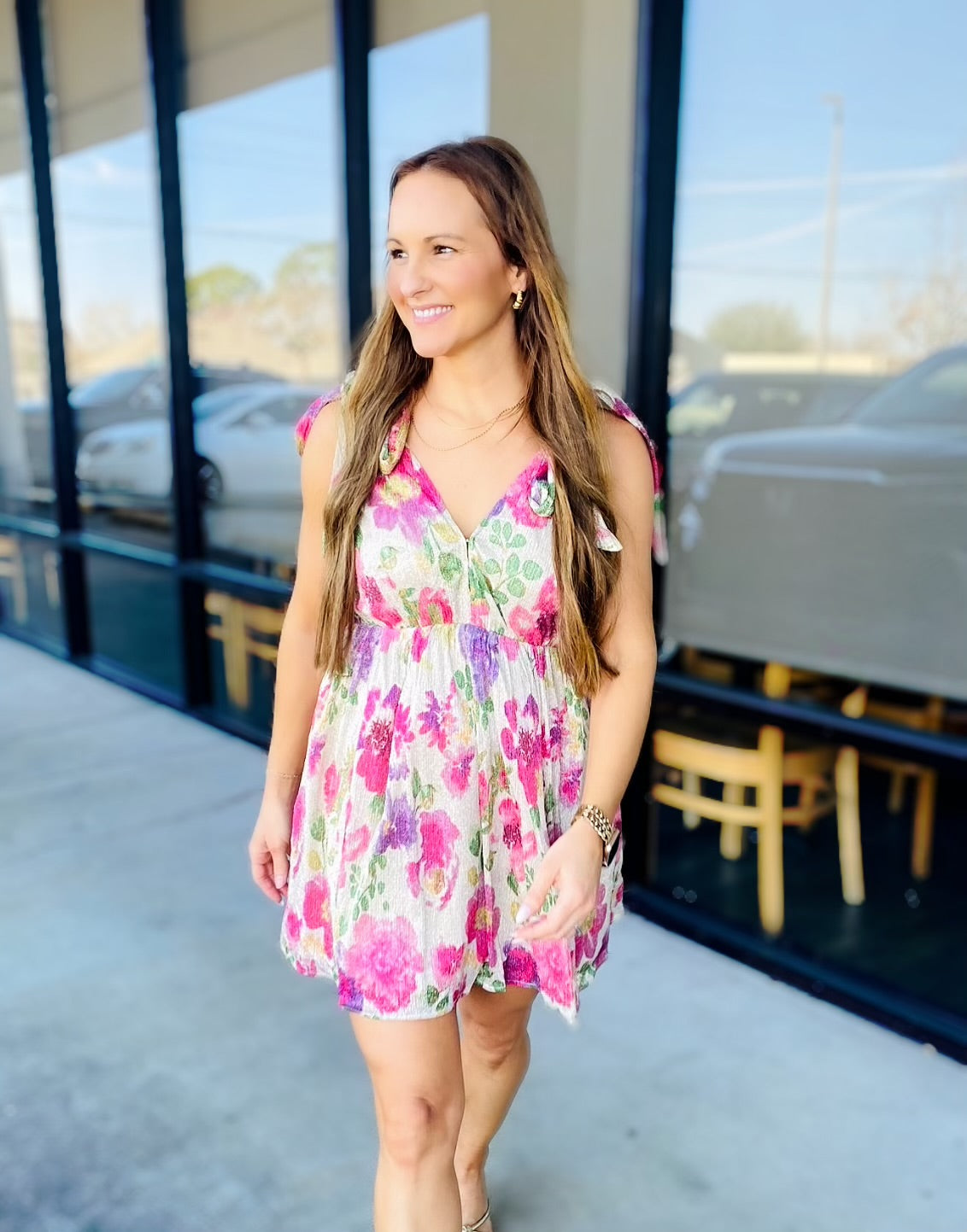 RASPBERRY ROSE DRESS 5213