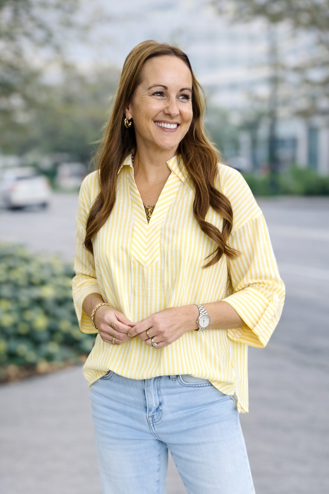 IN PLAIN SIGHT BLOUSE