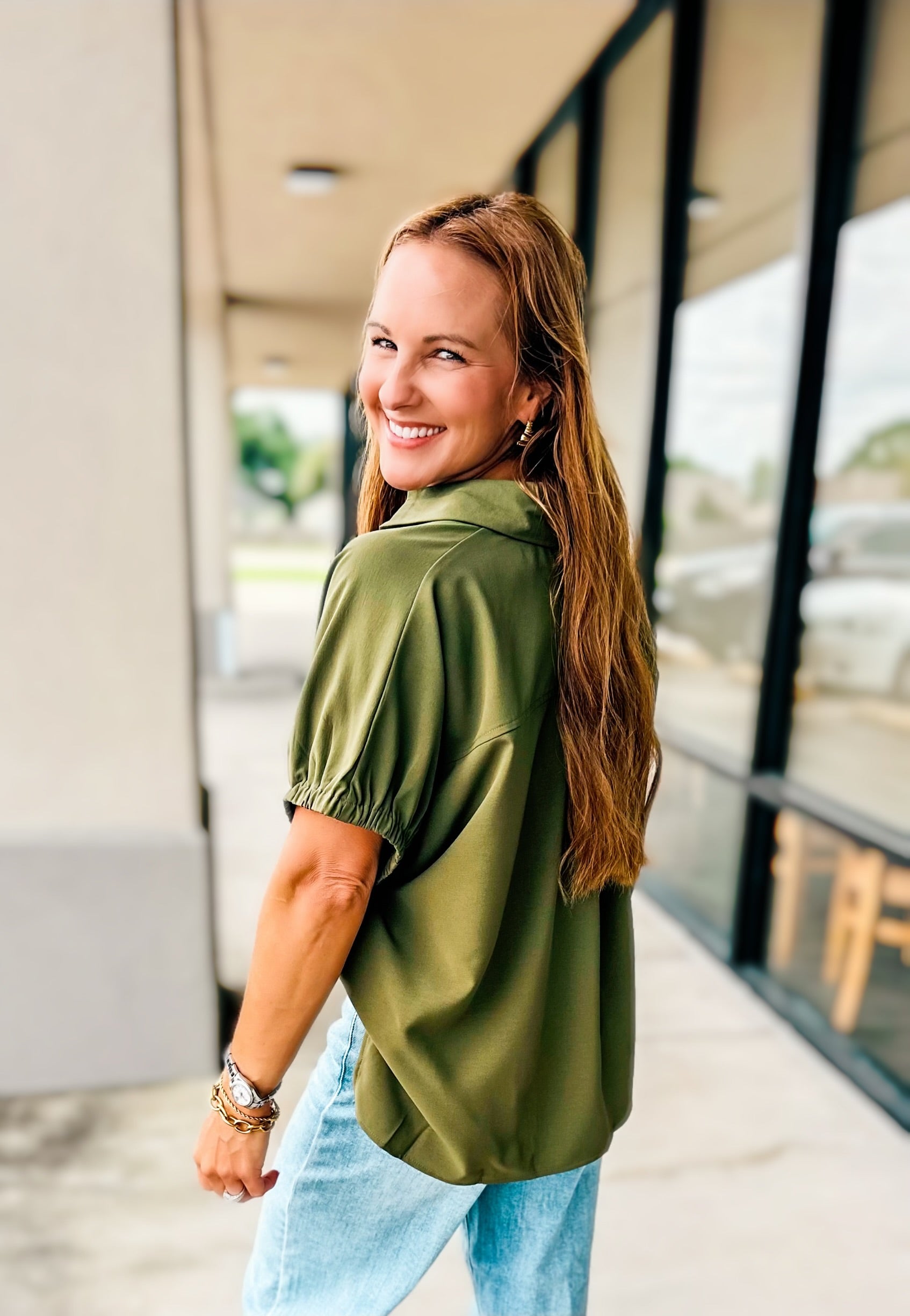 OLIVE YOU FOREVER TOP