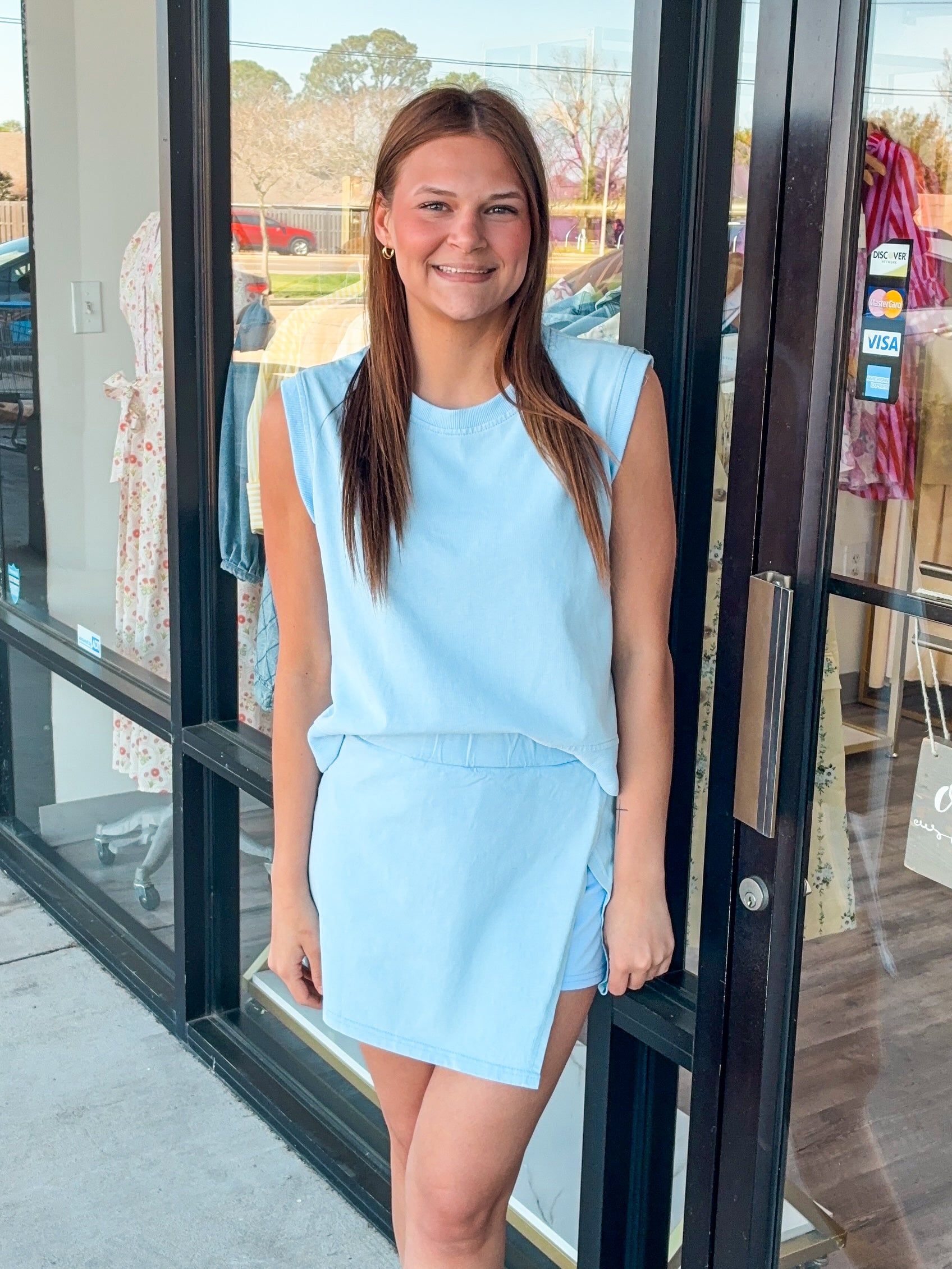 OUT FOR THE DAY SKORT SET