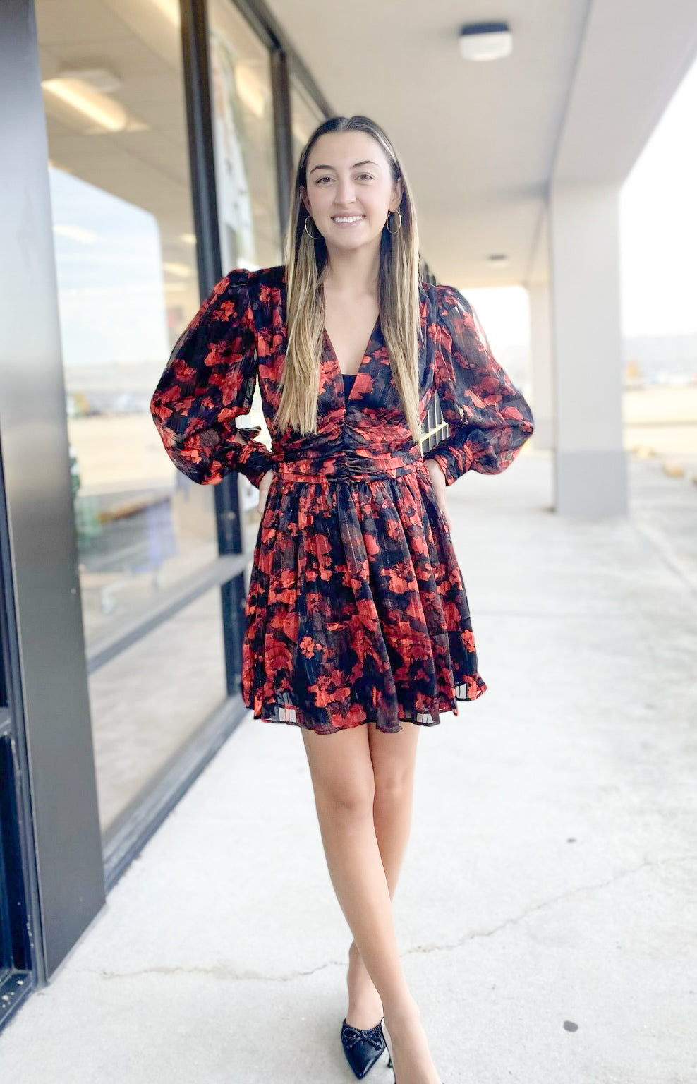 FALLING FOR FLORALS DRESS 0065