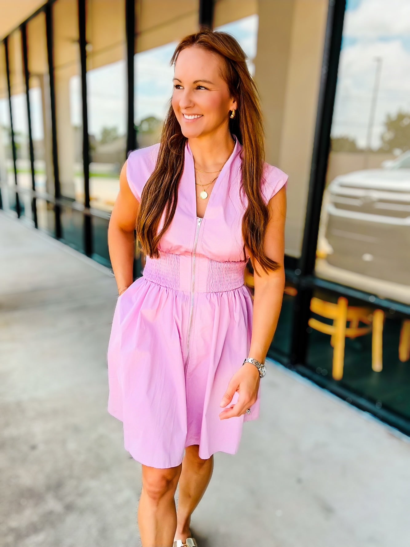 PINKISH DRESS