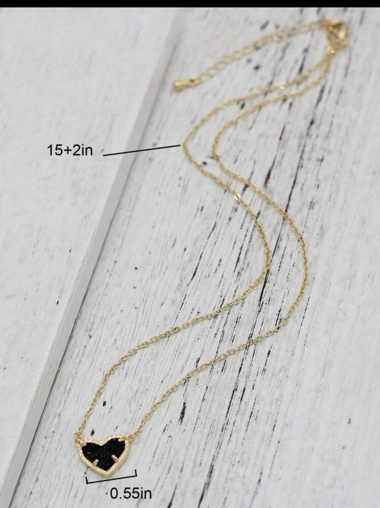 HEART CHARM NECKLACE