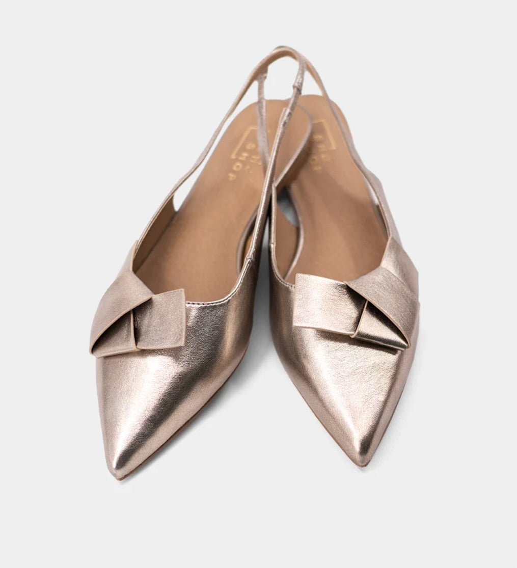 AUDREY SLINGBACK FLATS