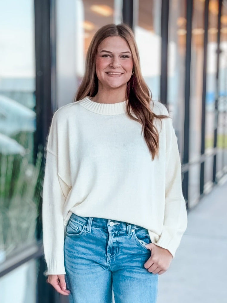 PEPPERMINT LATTE SWEATER