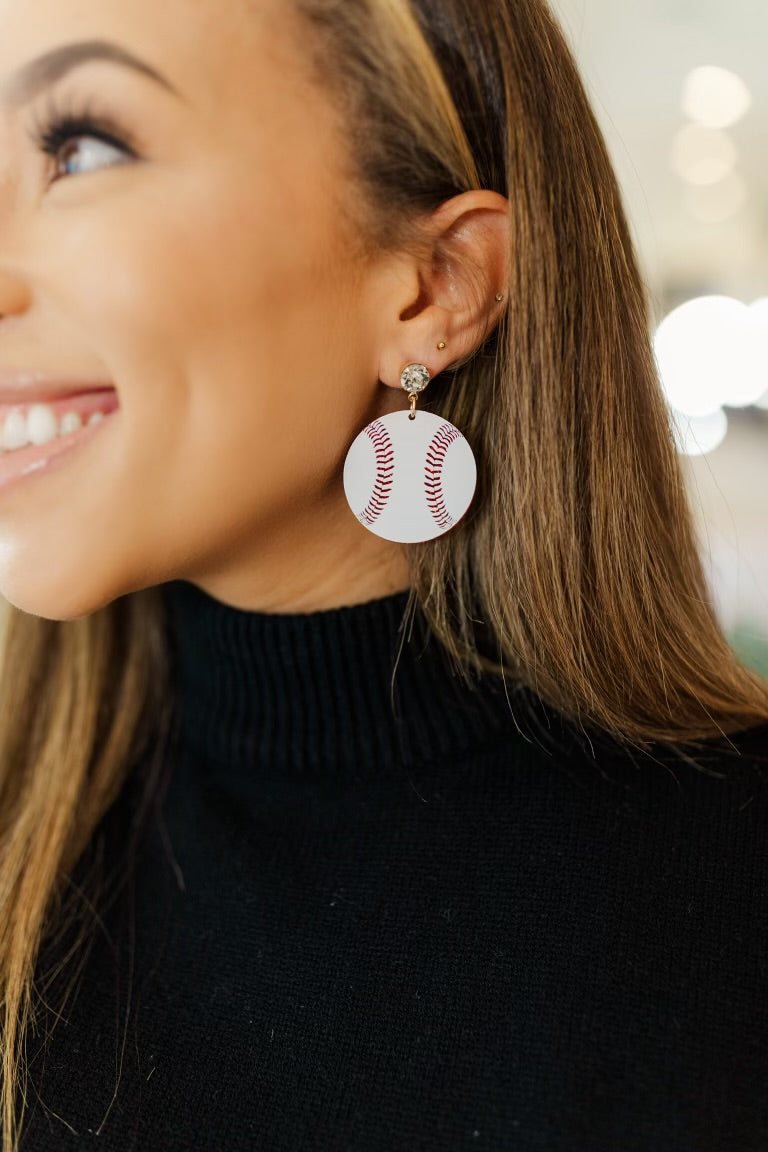 TS BALL EARRINGS