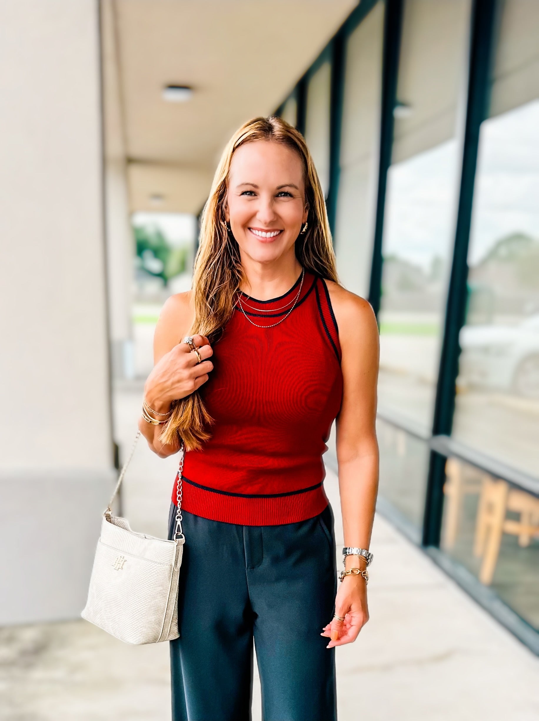 CABERNET SWEATER TANK