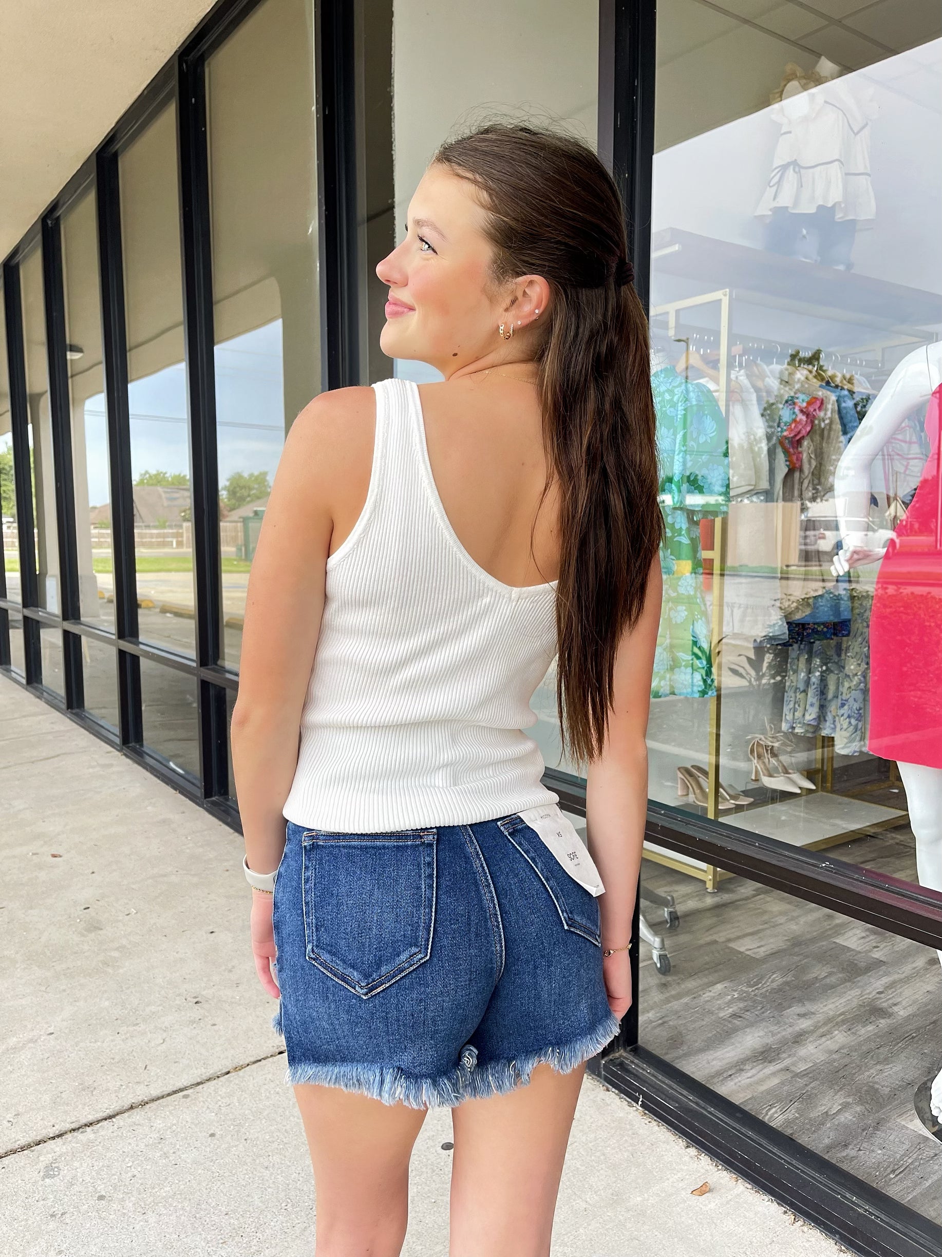 HEIDI RIBBED TANK 3136