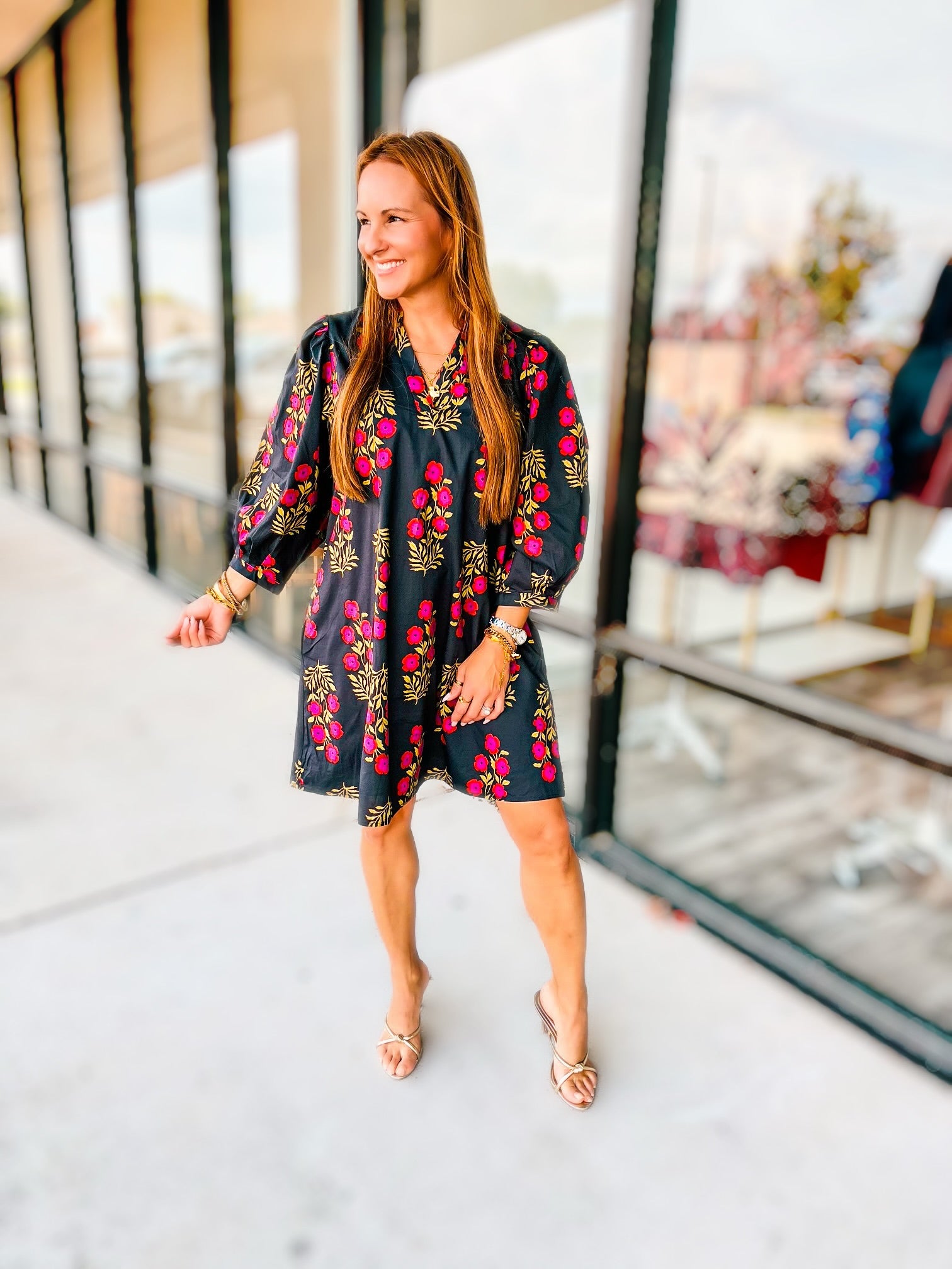 EVENING EMBER DRESS