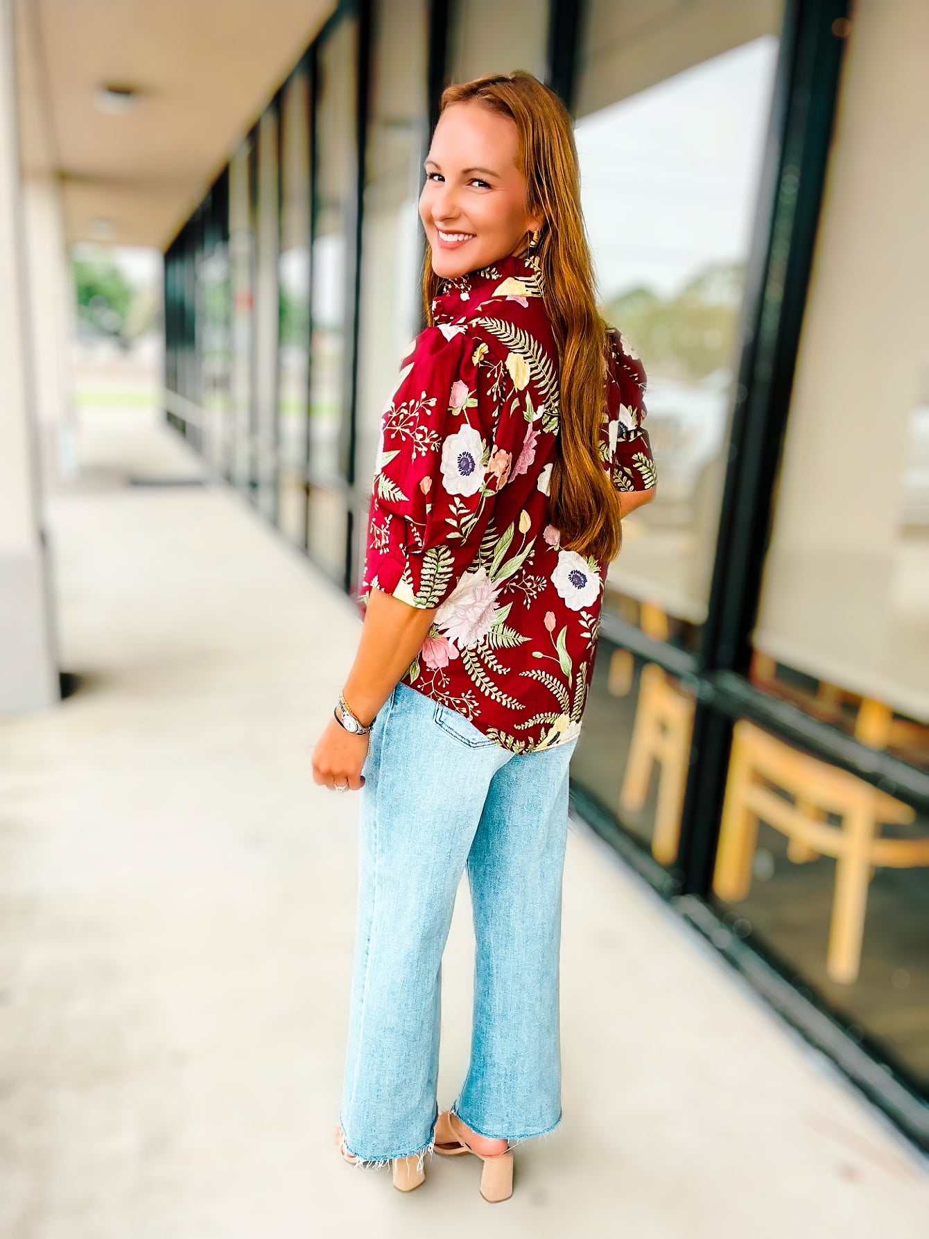 AUTUMN BLOOM TOP