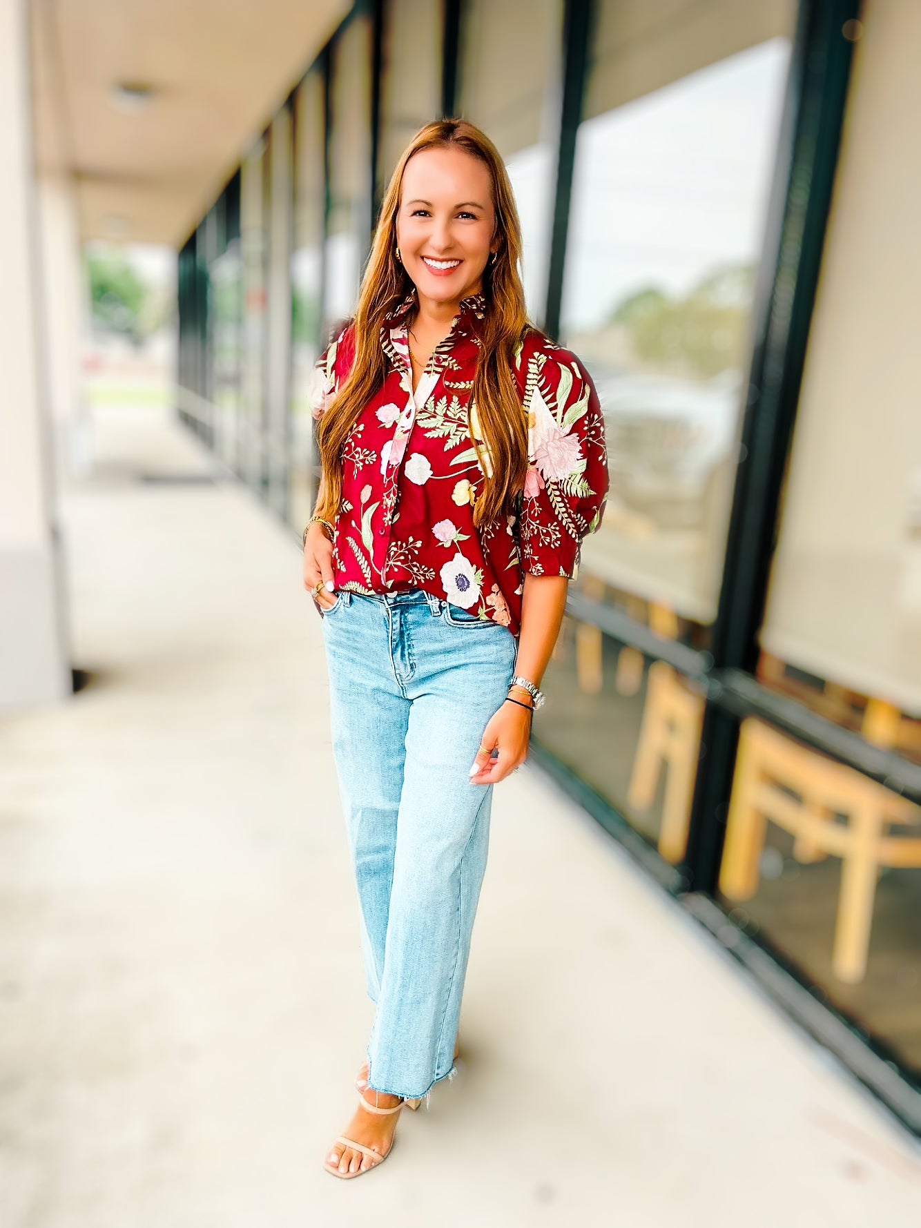AUTUMN BLOOM TOP