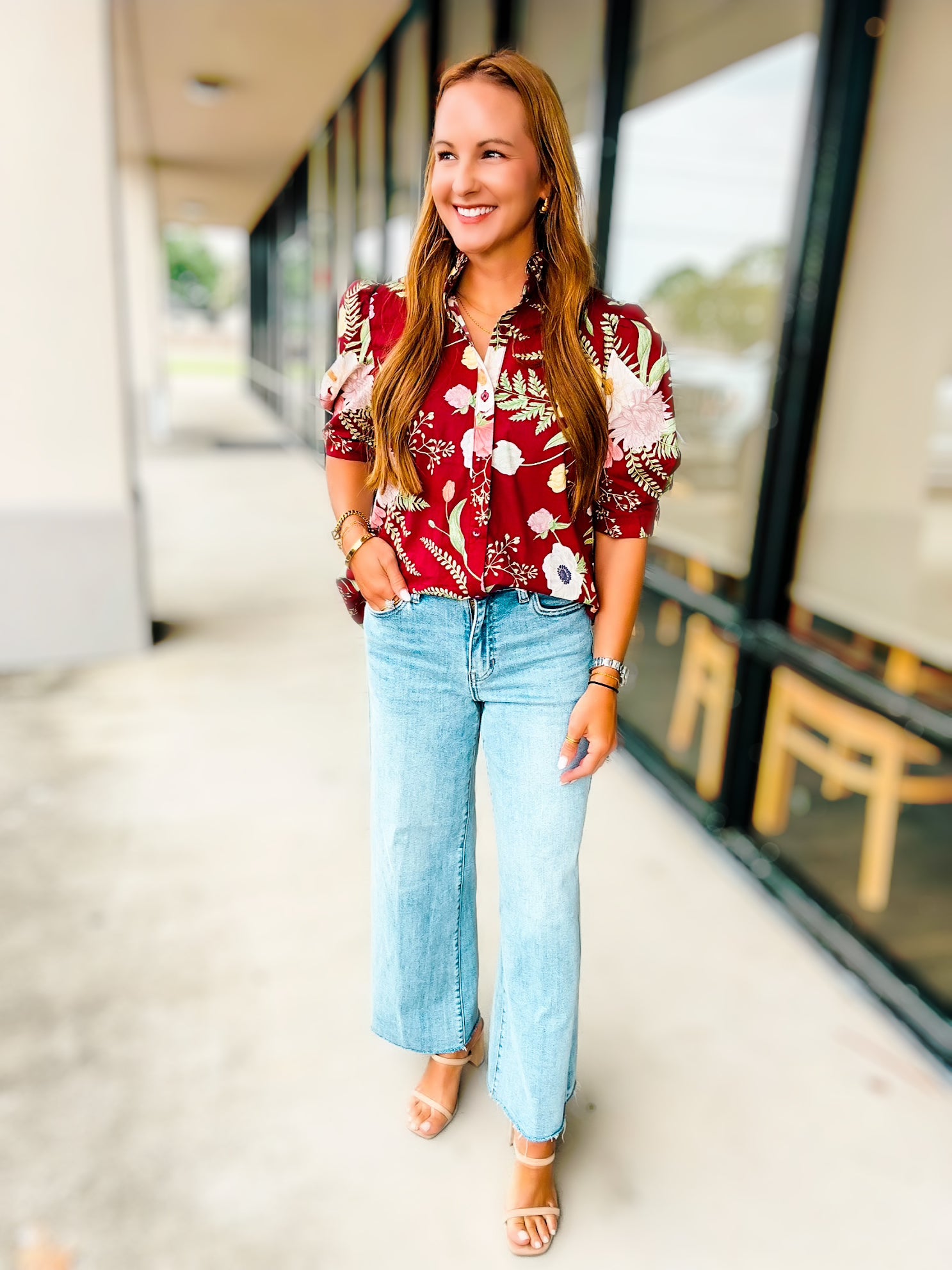AUTUMN BLOOM TOP