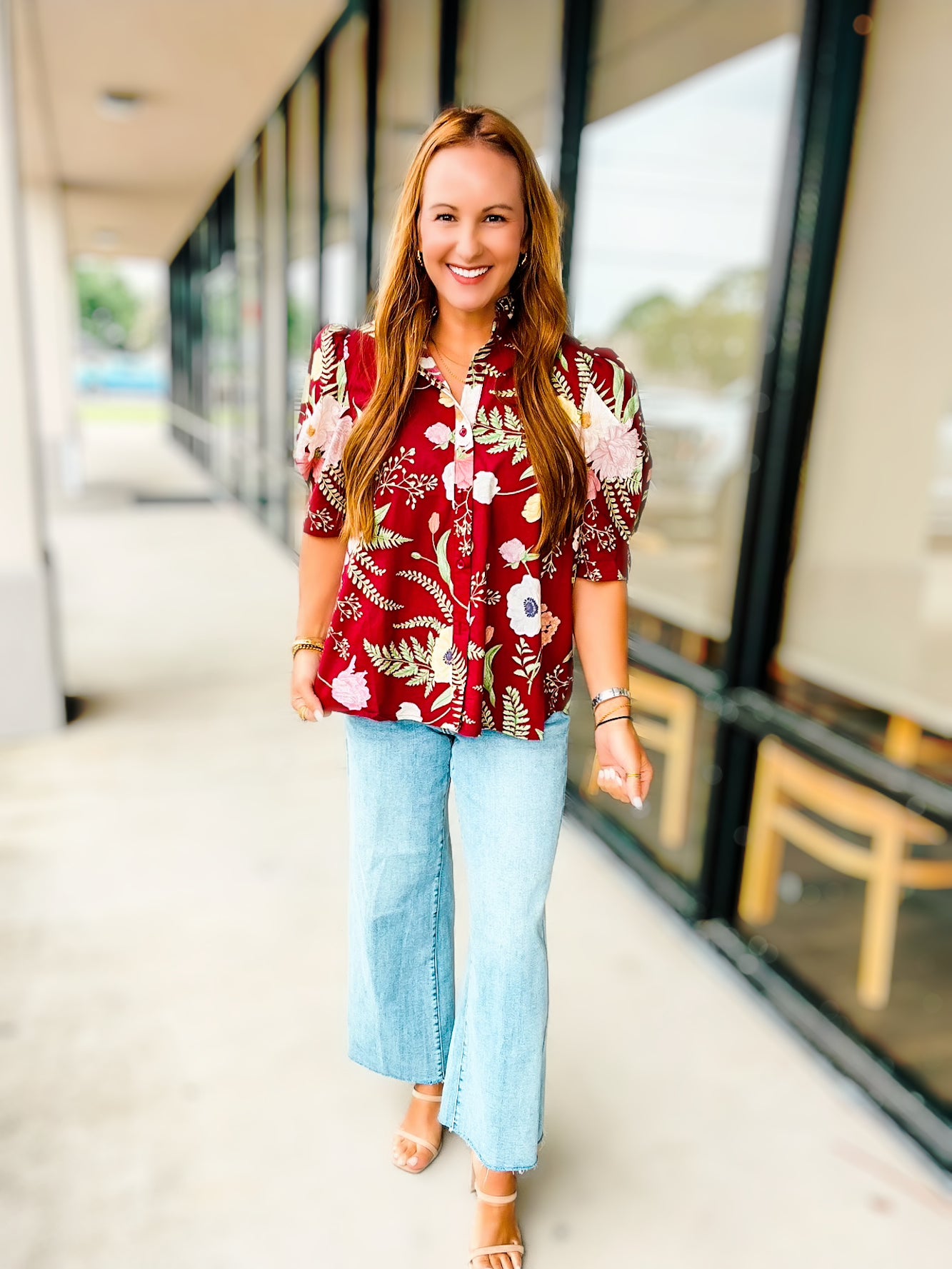 AUTUMN BLOOM TOP