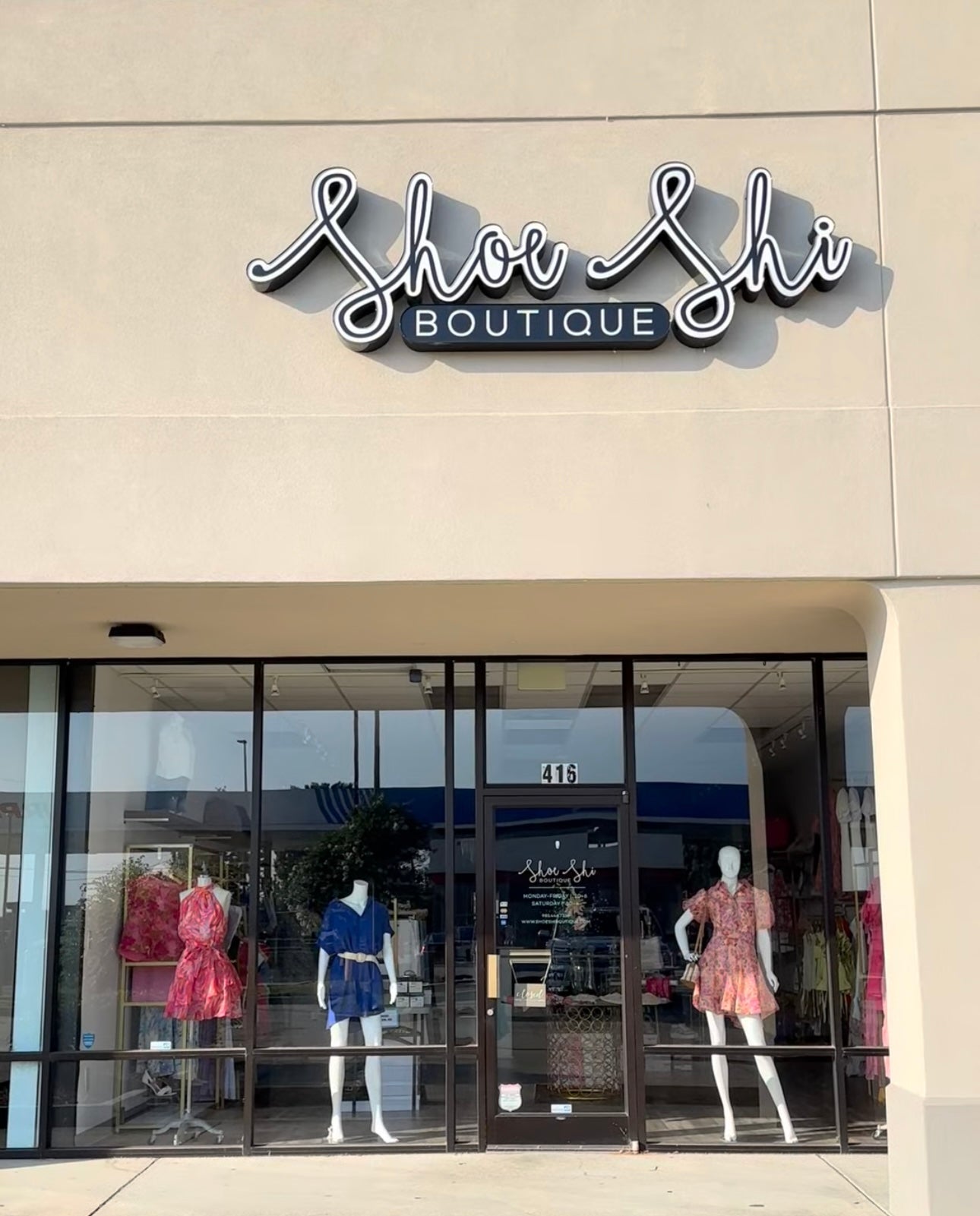 Shoe Shi Boutique Storefront in Thibodaux, LA