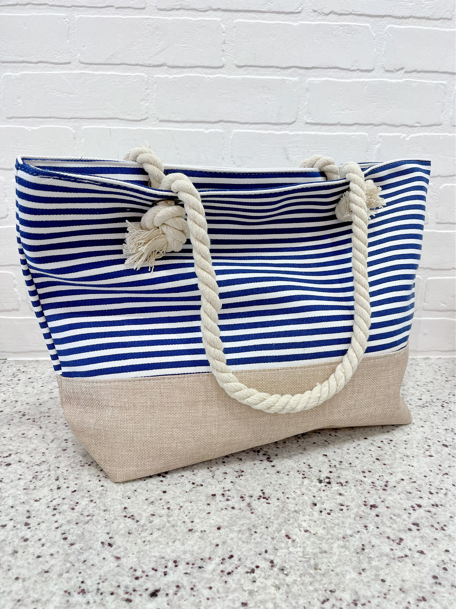 NAVY TOTE