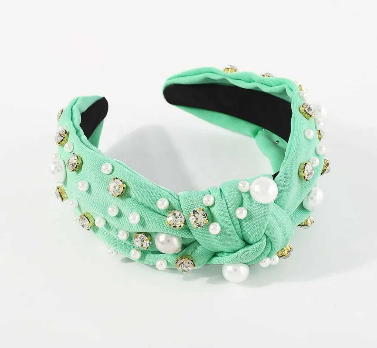 PEARL RHINESTONE HEADBAND