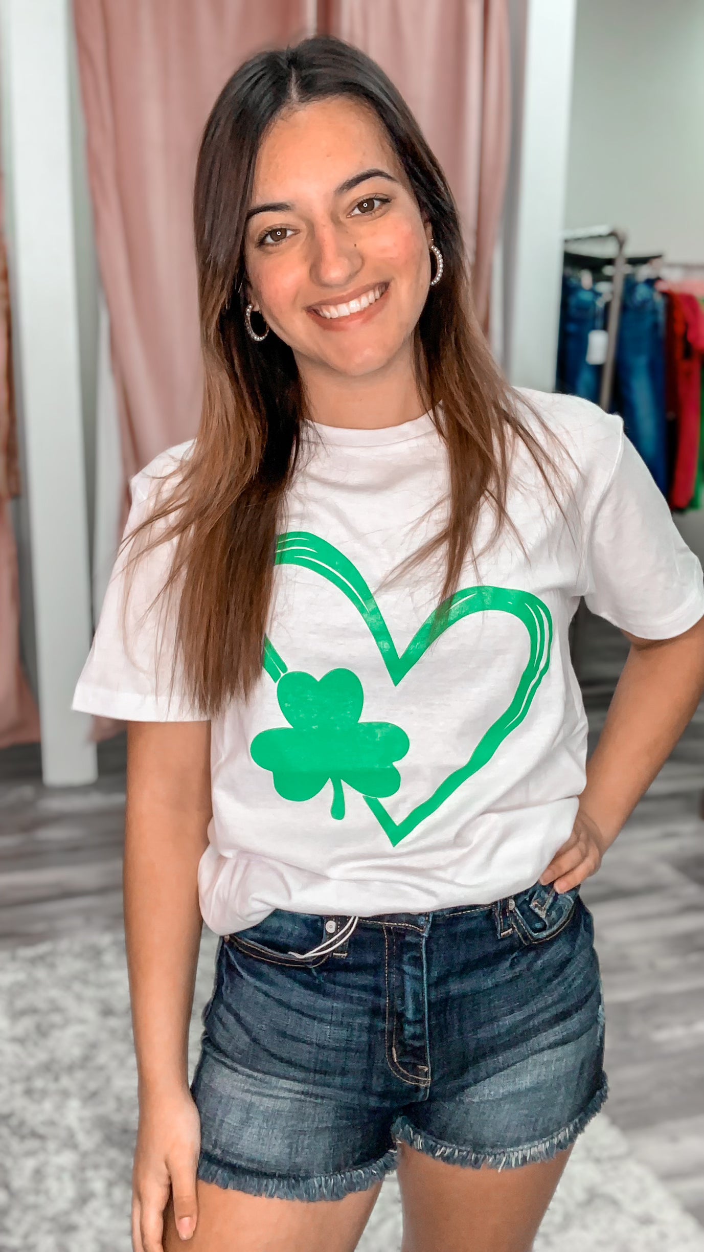 LUCKY HEART TEE