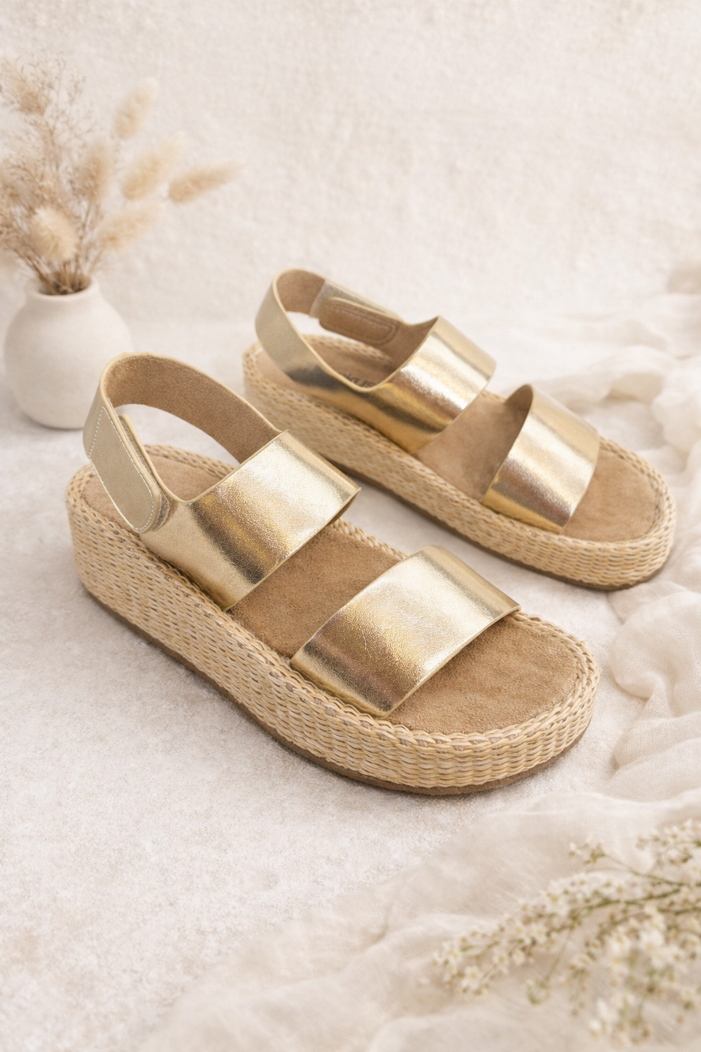 HEATWAVE GOLD SANDAL