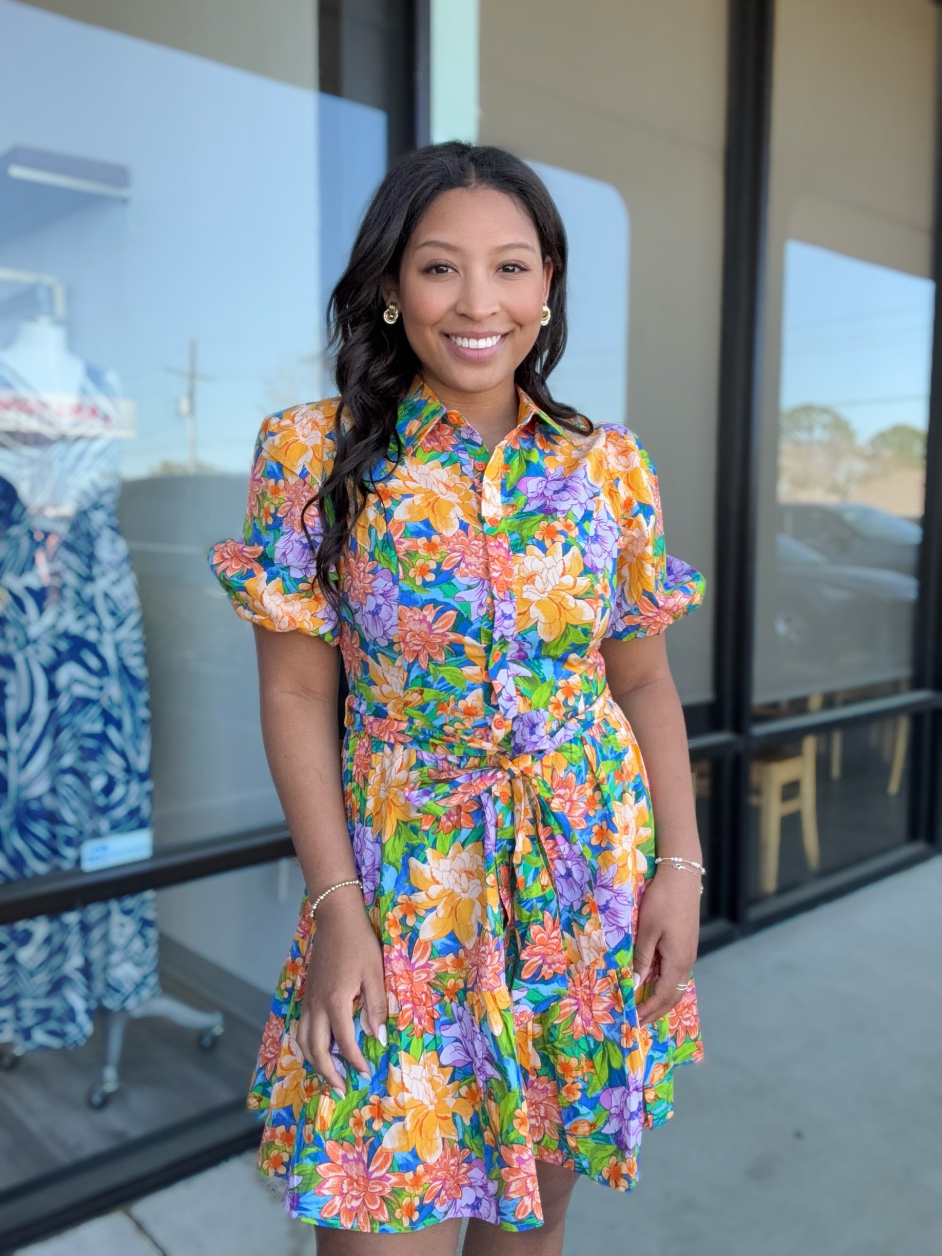 GOLDEN BLOOM DRESS